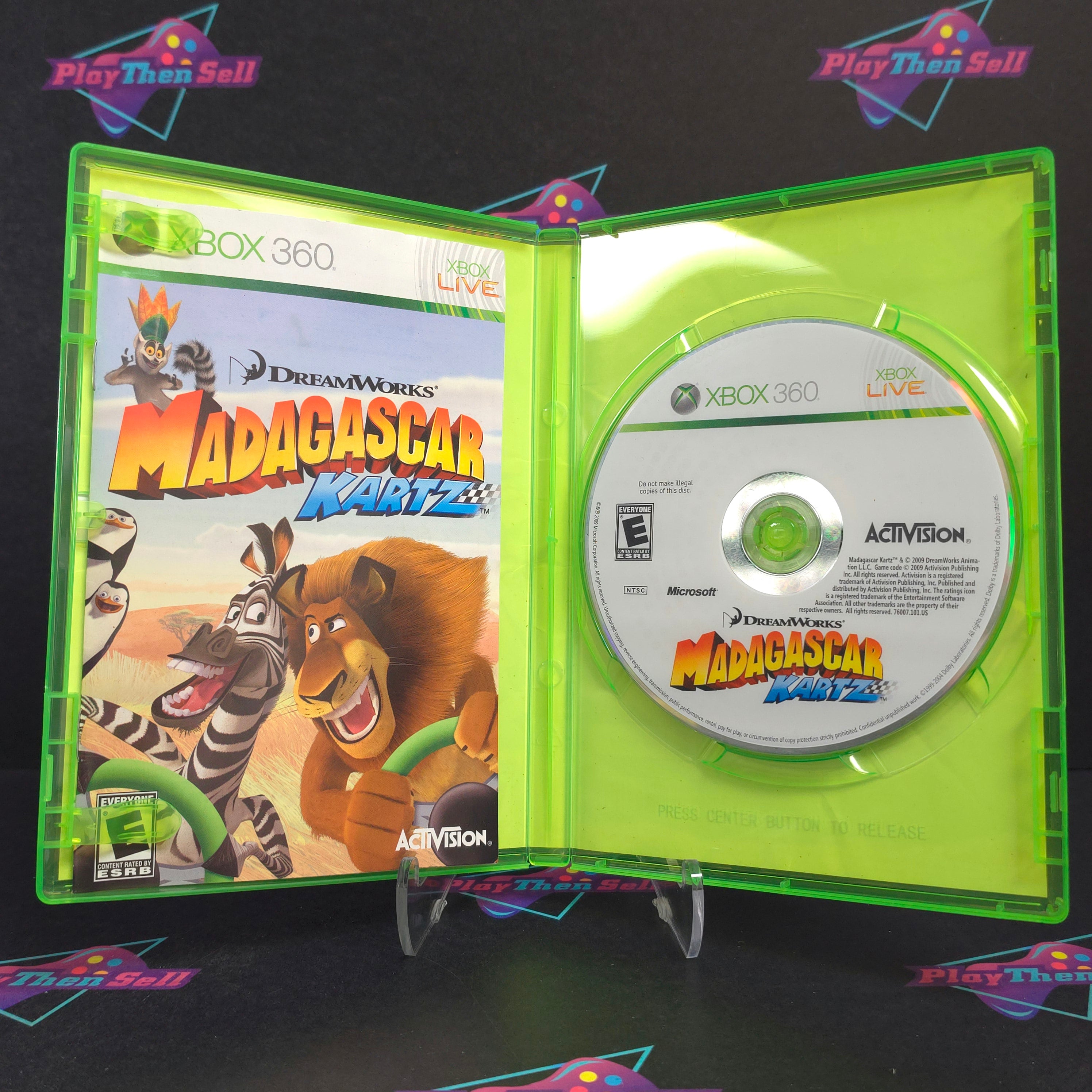 Madagascar Kartz Xbox 360 Complete - Excellent