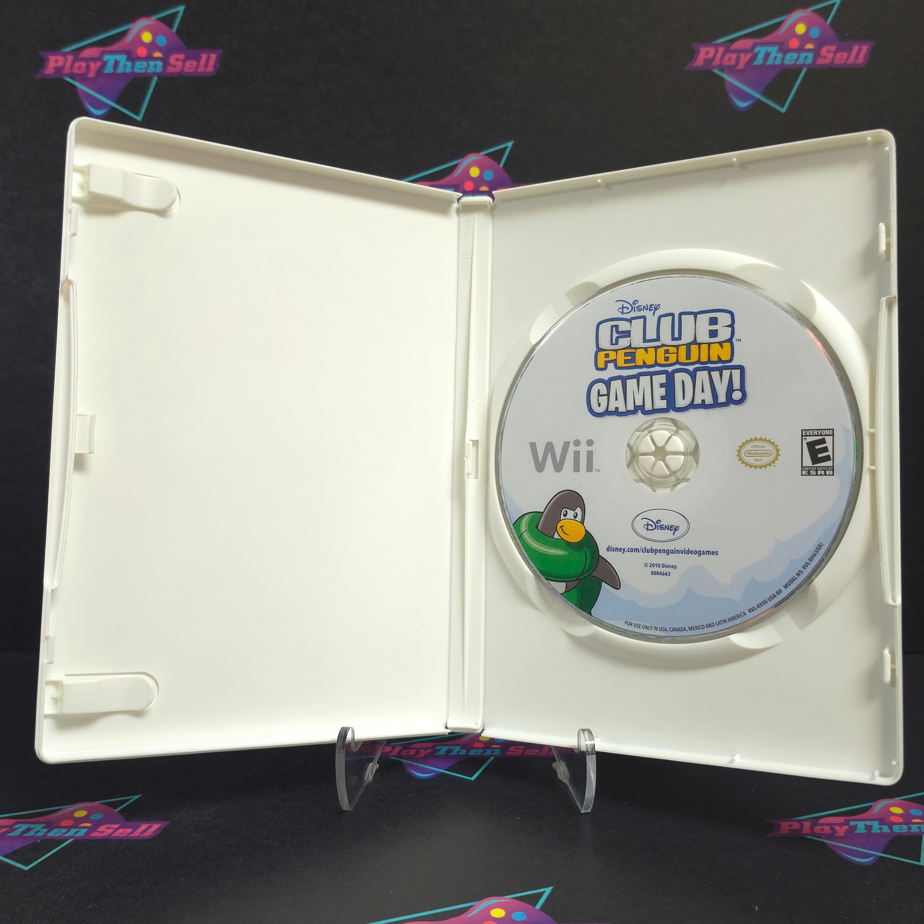 Club Penguin Game Day! Nintendo Wii - Very Good