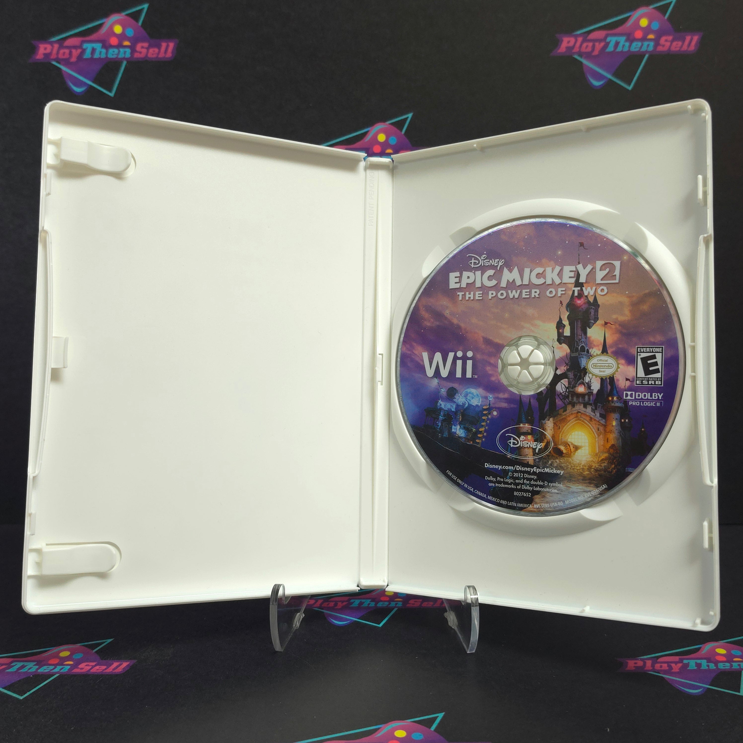 Epic Mickey 2 The Power of Two Nintendo Wii - Very Good