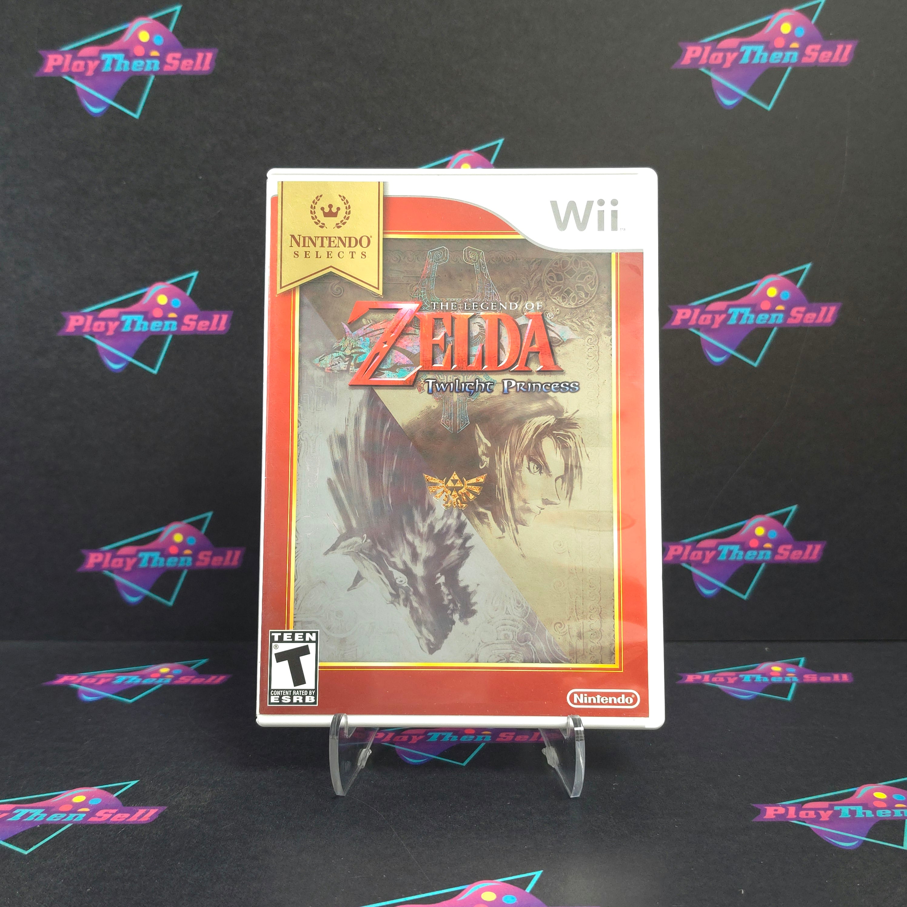 Legend of Zelda Twilight Princess Nintendo Wii Selects - Very Good