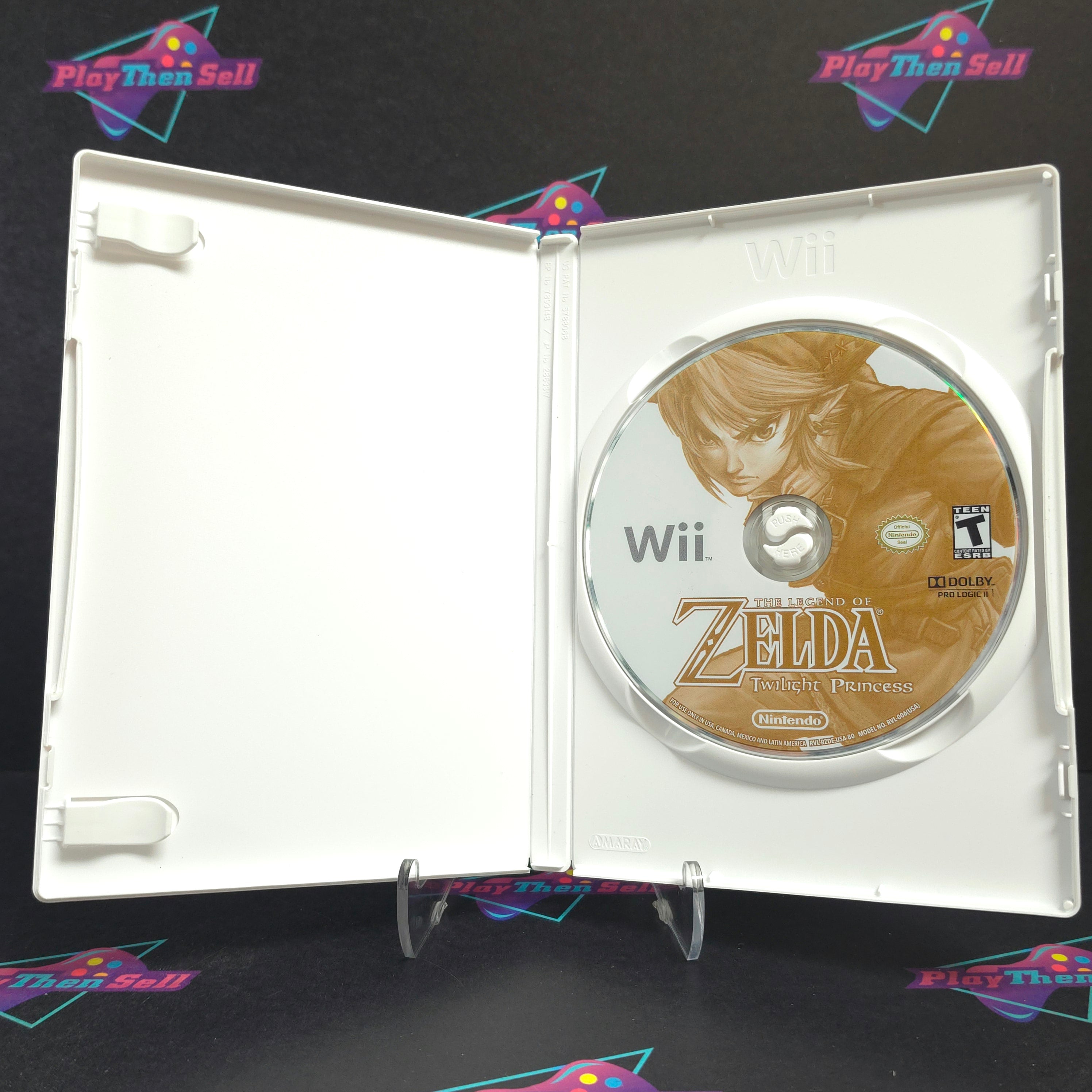 Legend of Zelda Twilight Princess Nintendo Wii Selects - Very Good