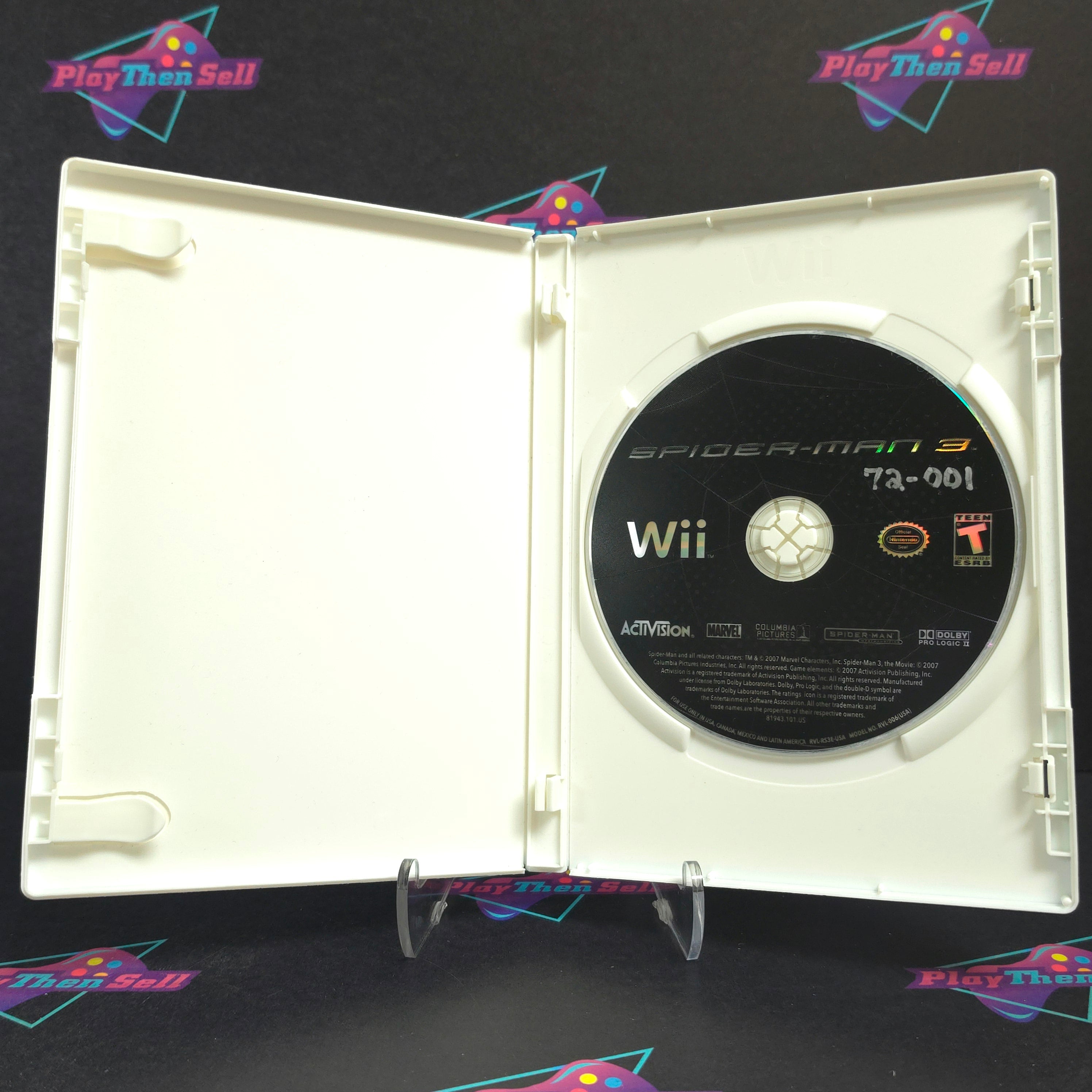 Spider-Man 3 Nintendo Wii - Very Good