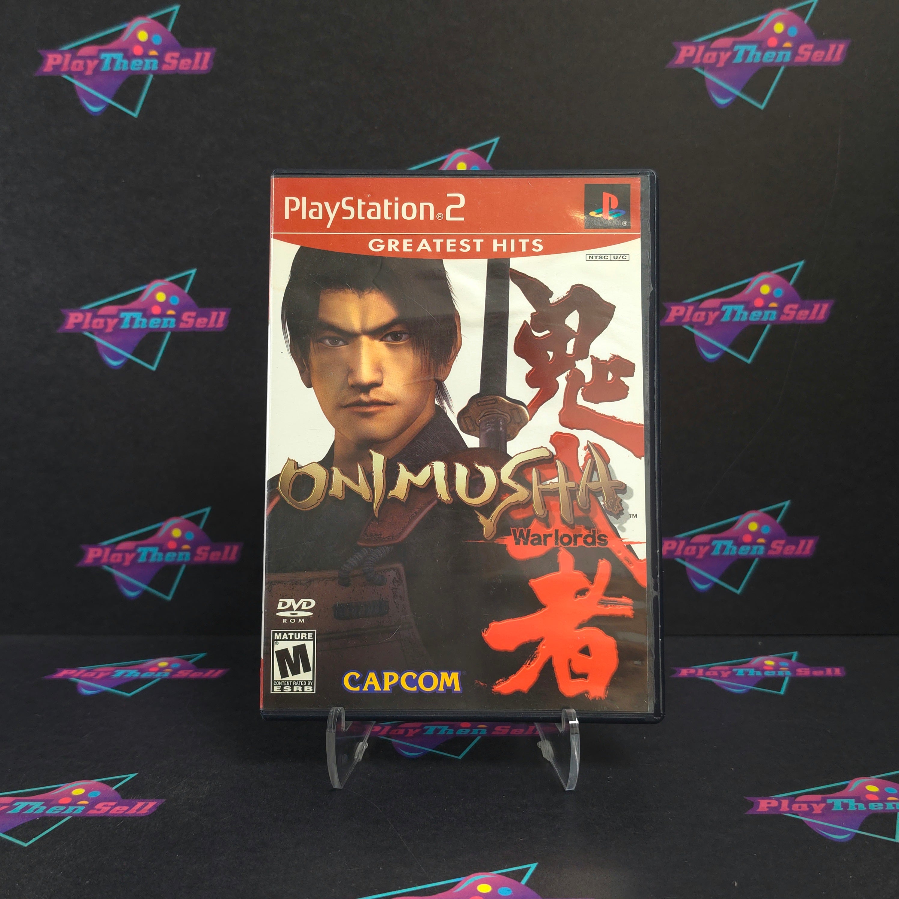 Onimusha Warlords PS2 PlayStation 2 GH Complete - Very Good