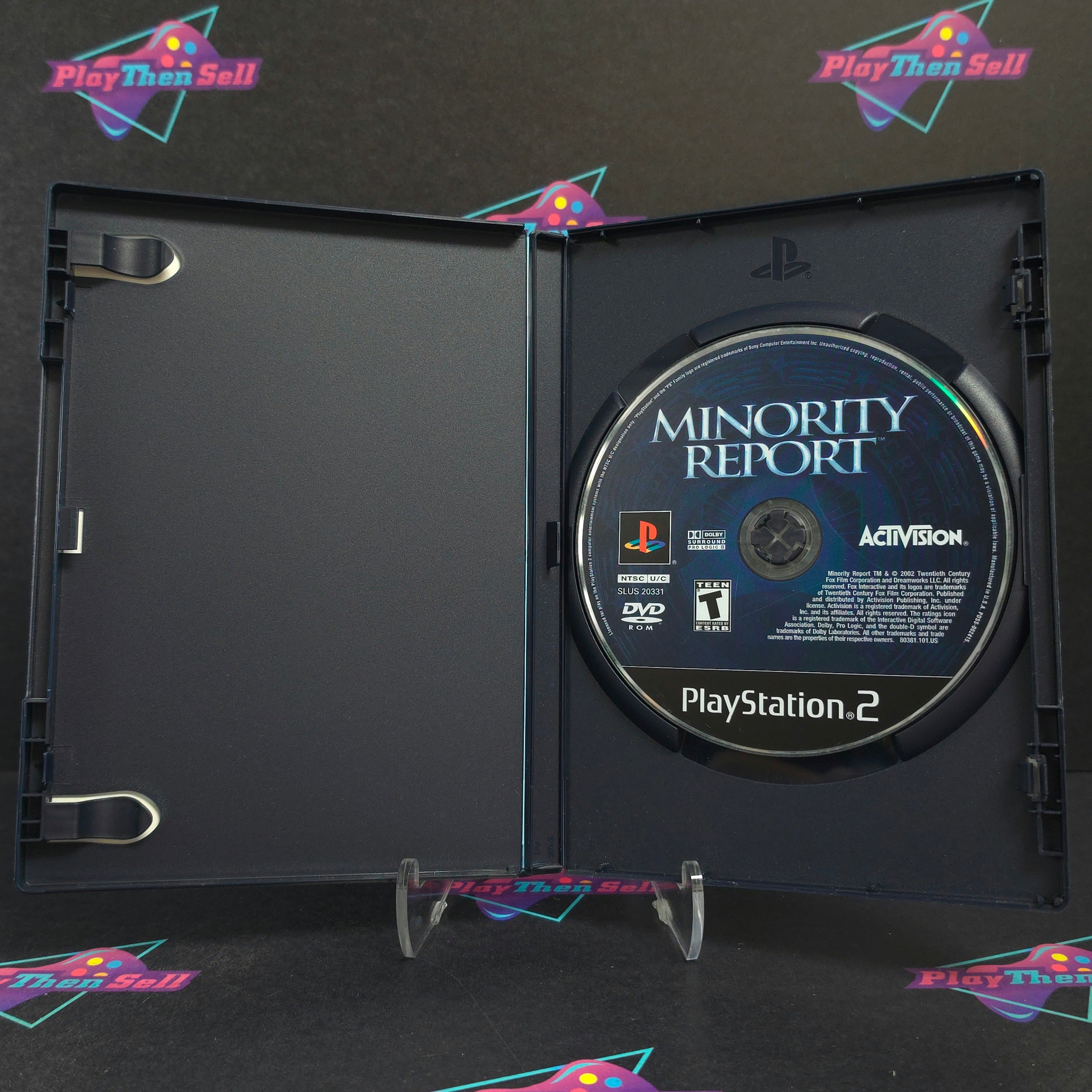 Minority Report PS2 PlayStation 2 - Very Good