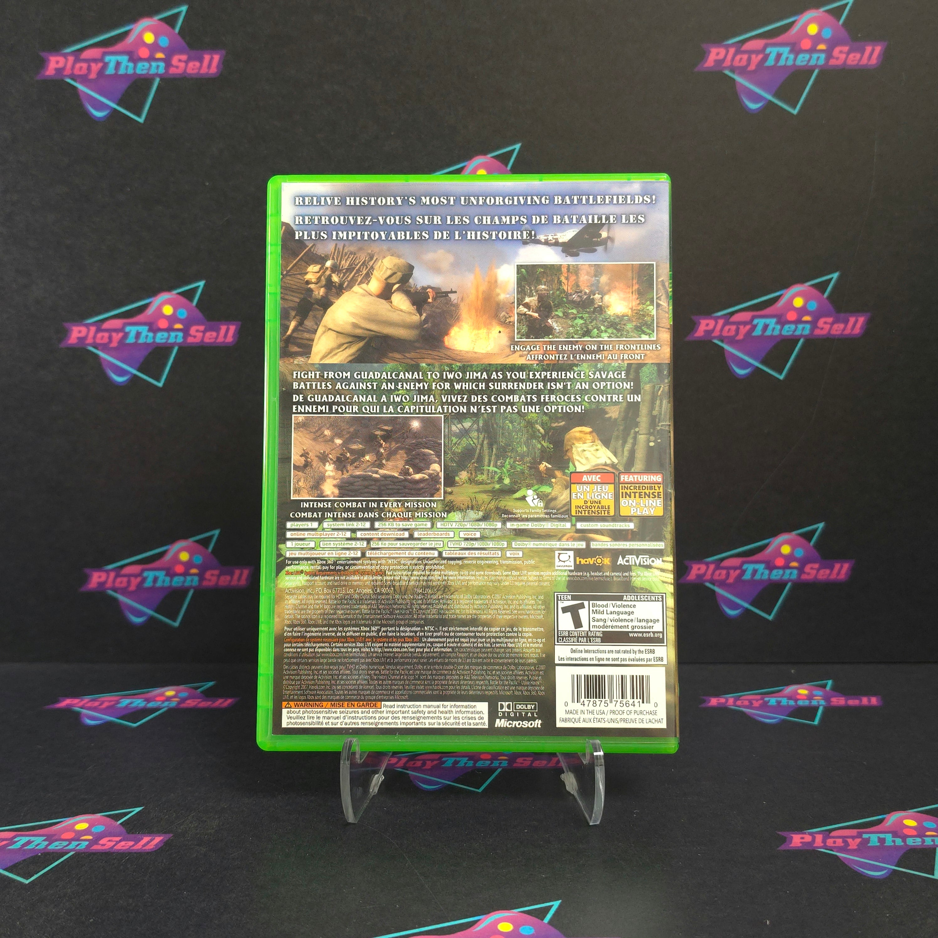 History Channel Battle for the Pacific Xbox 360 - Very Good