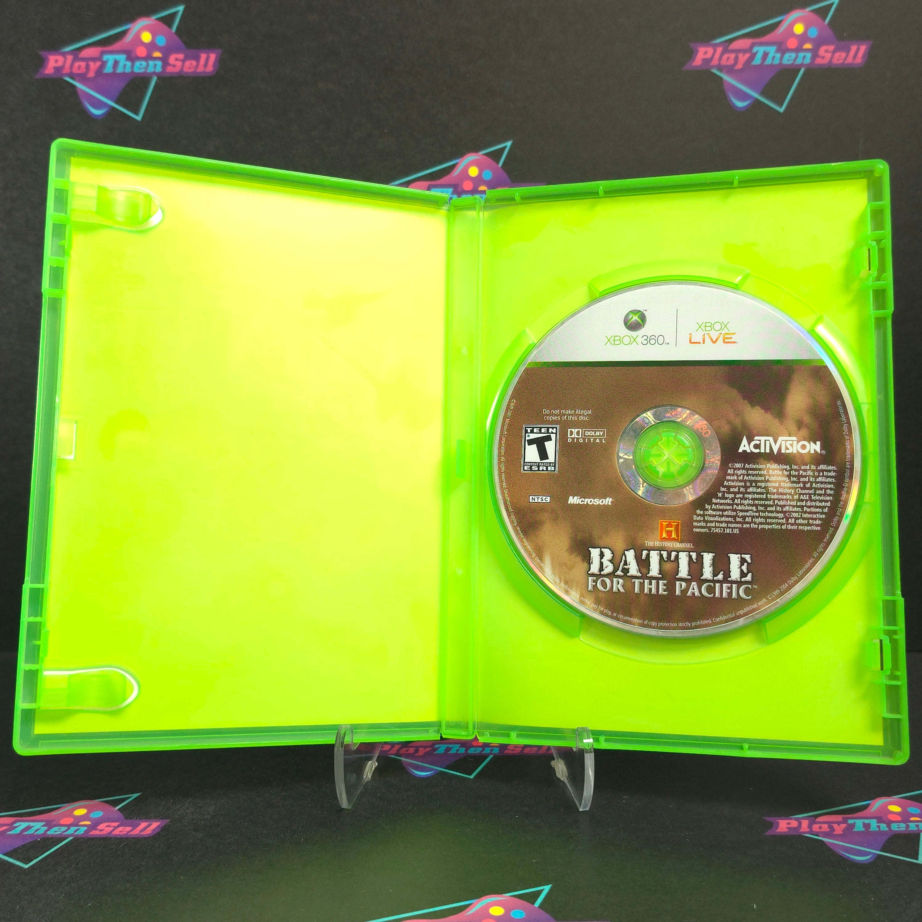 History Channel Battle for the Pacific Xbox 360 - Very Good