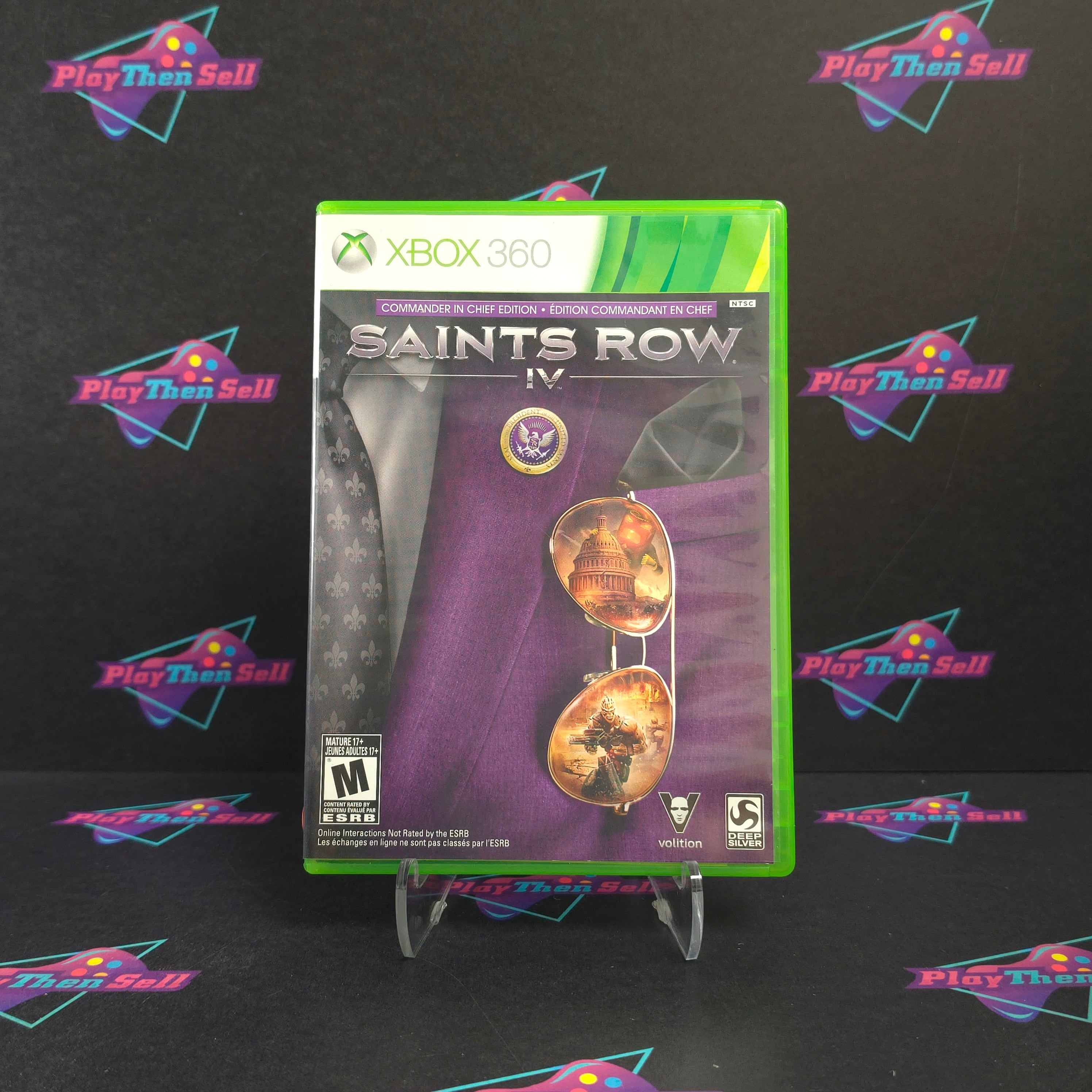 Saints Row IV (4) Commander in Chief Edition Xbox 360 Complete - Very Good
