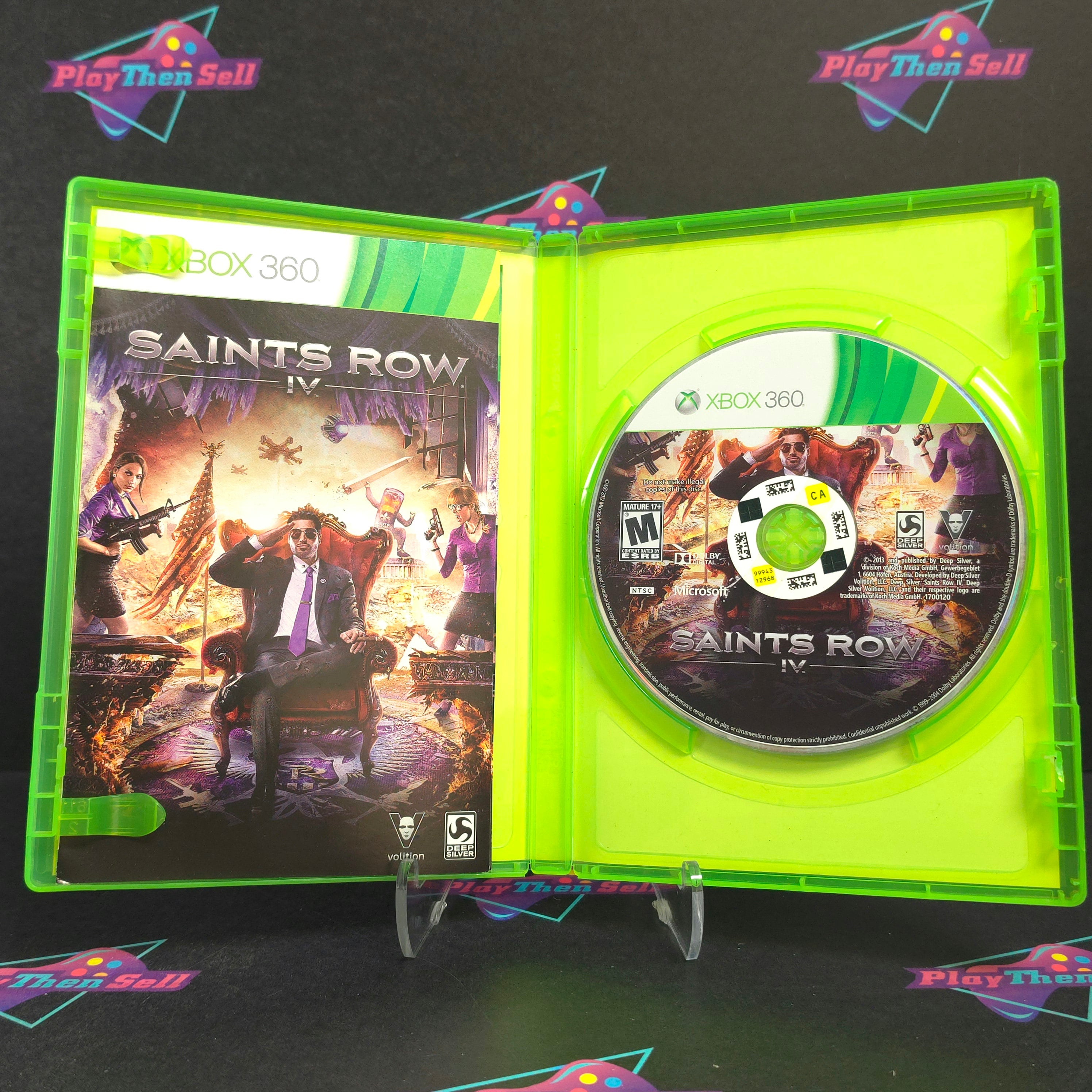 Saints Row IV (4) Commander in Chief Edition Xbox 360 Complete - Very Good