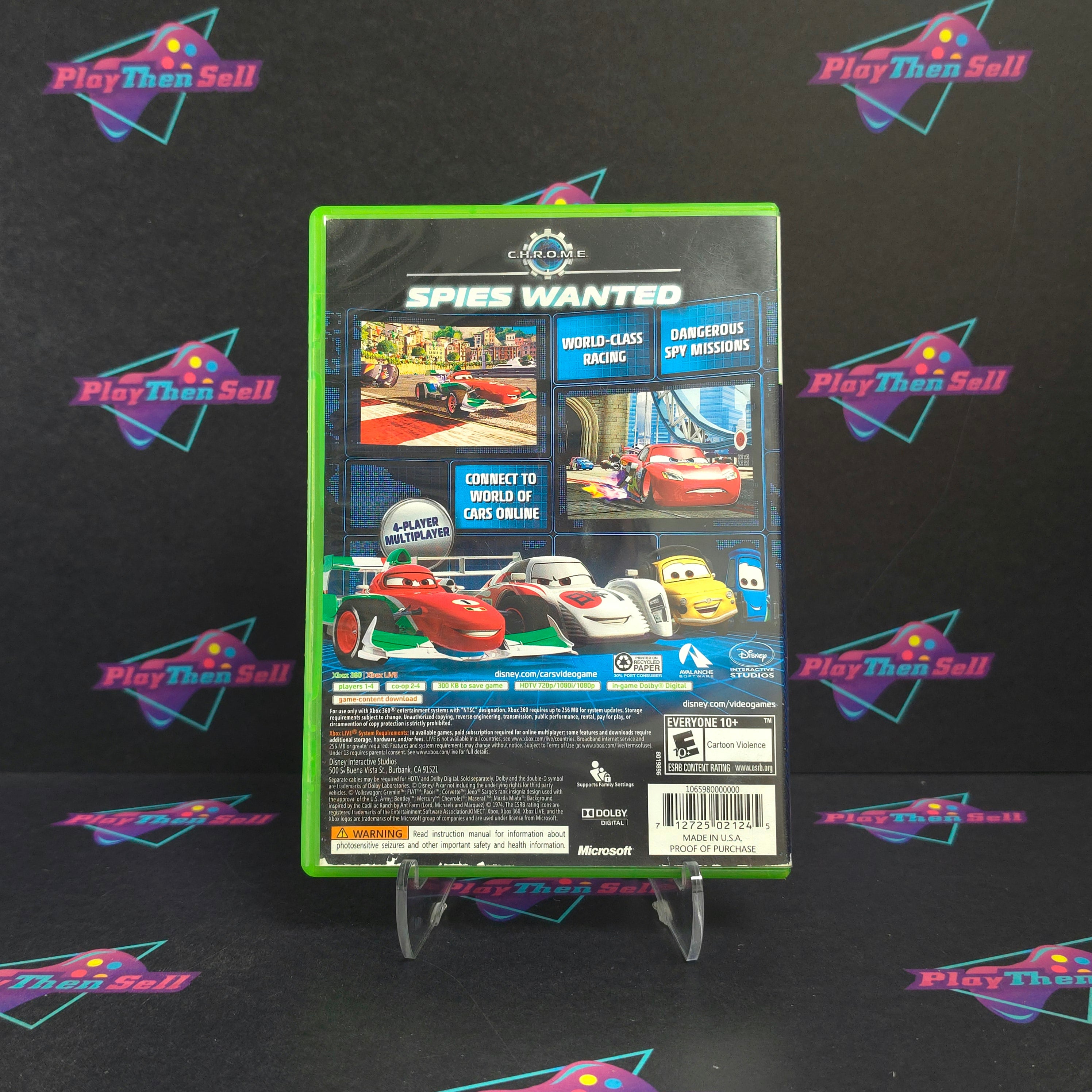 Cars 2 Xbox 360 Complete - Very Good