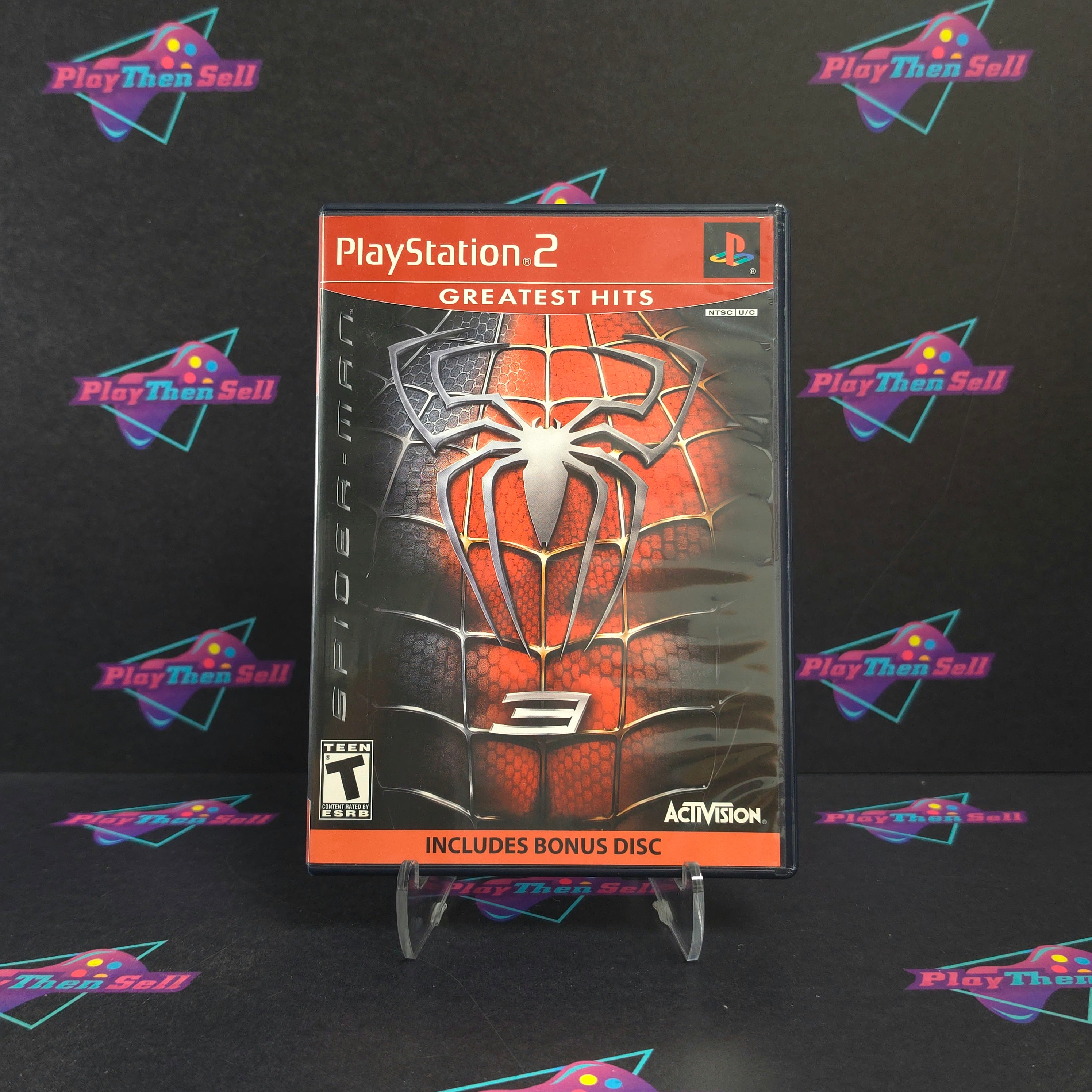 Spider-Man 3 PS2 PlayStation 2 GH + Bonus Disc Complete - Excellent