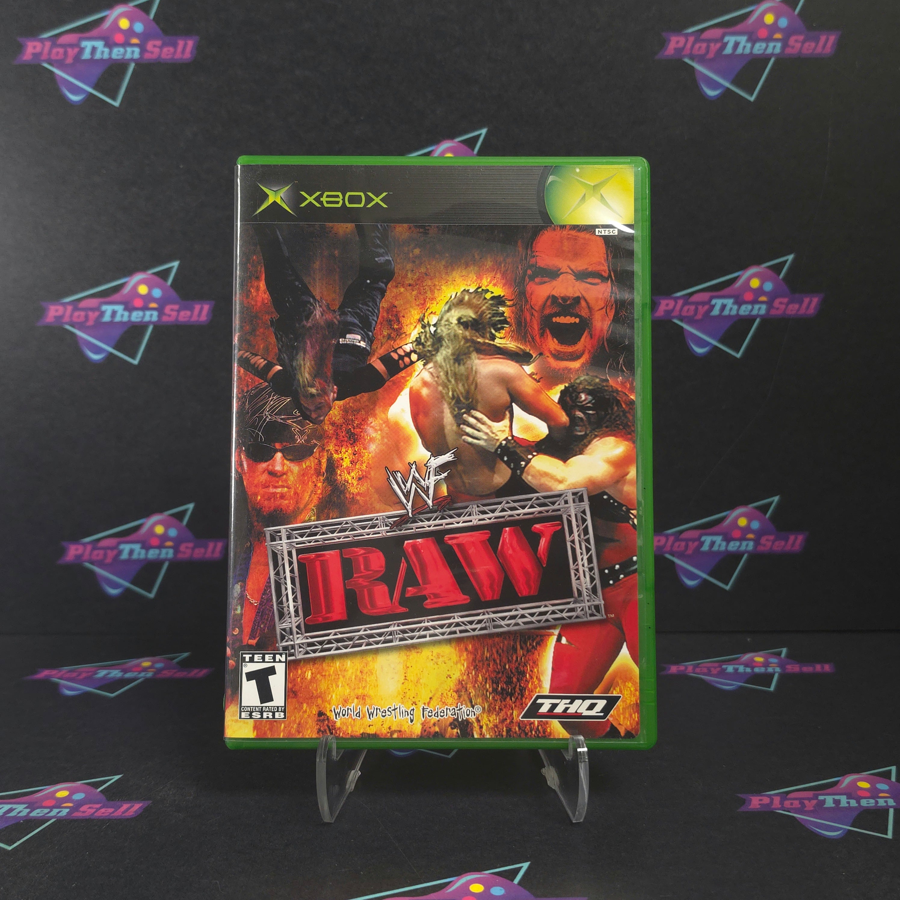 WWF Raw Xbox - Very Good