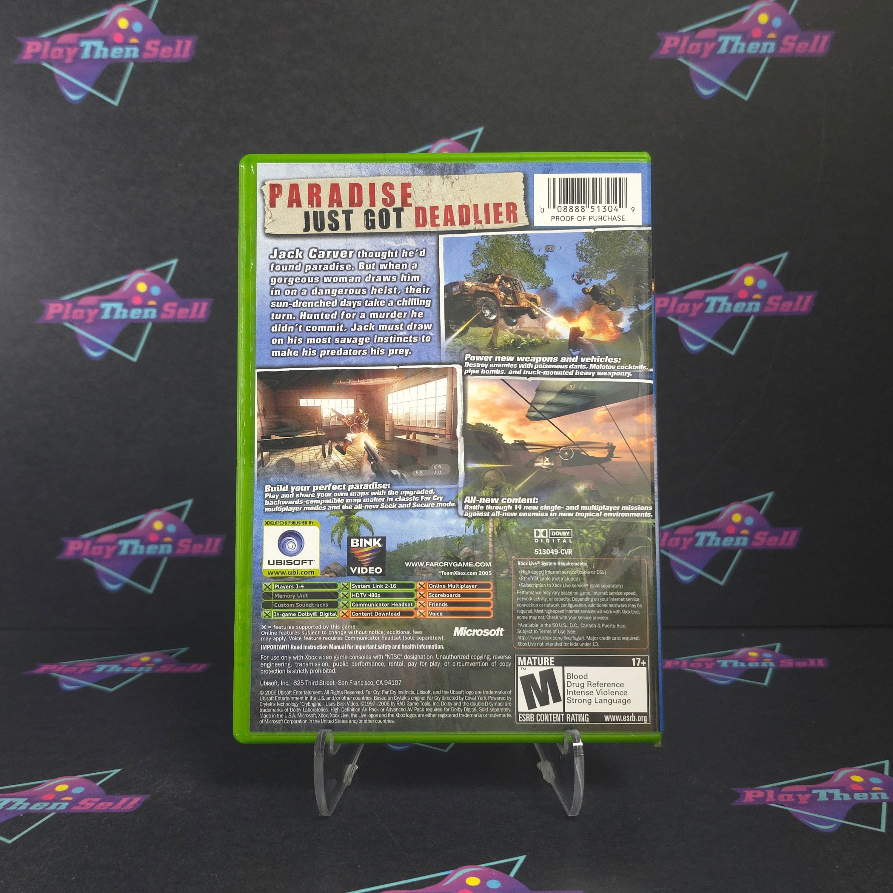 Far Cry Instincts Evolution Xbox Complete - Excellent