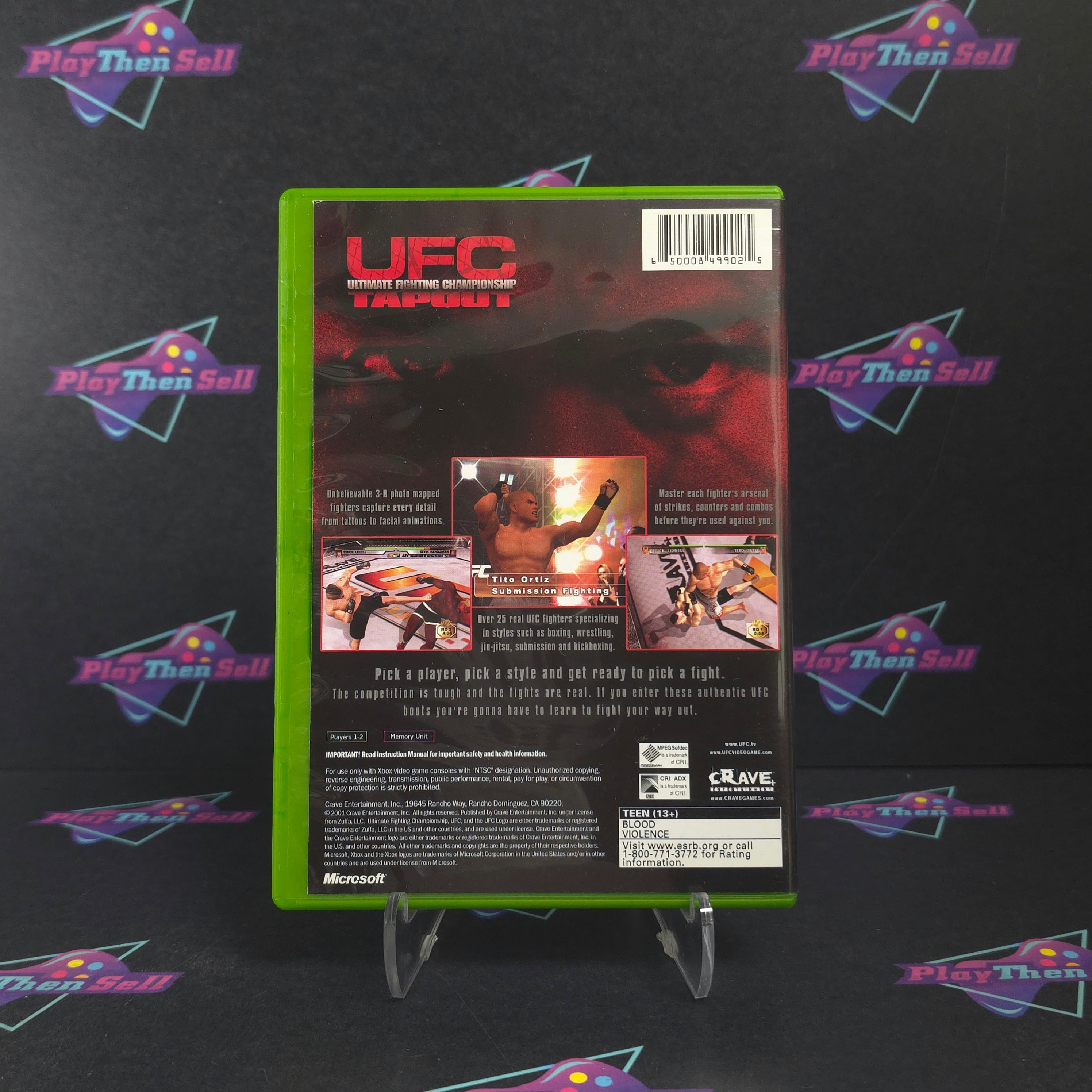 UFC Tapout Xbox Complete - Excellent