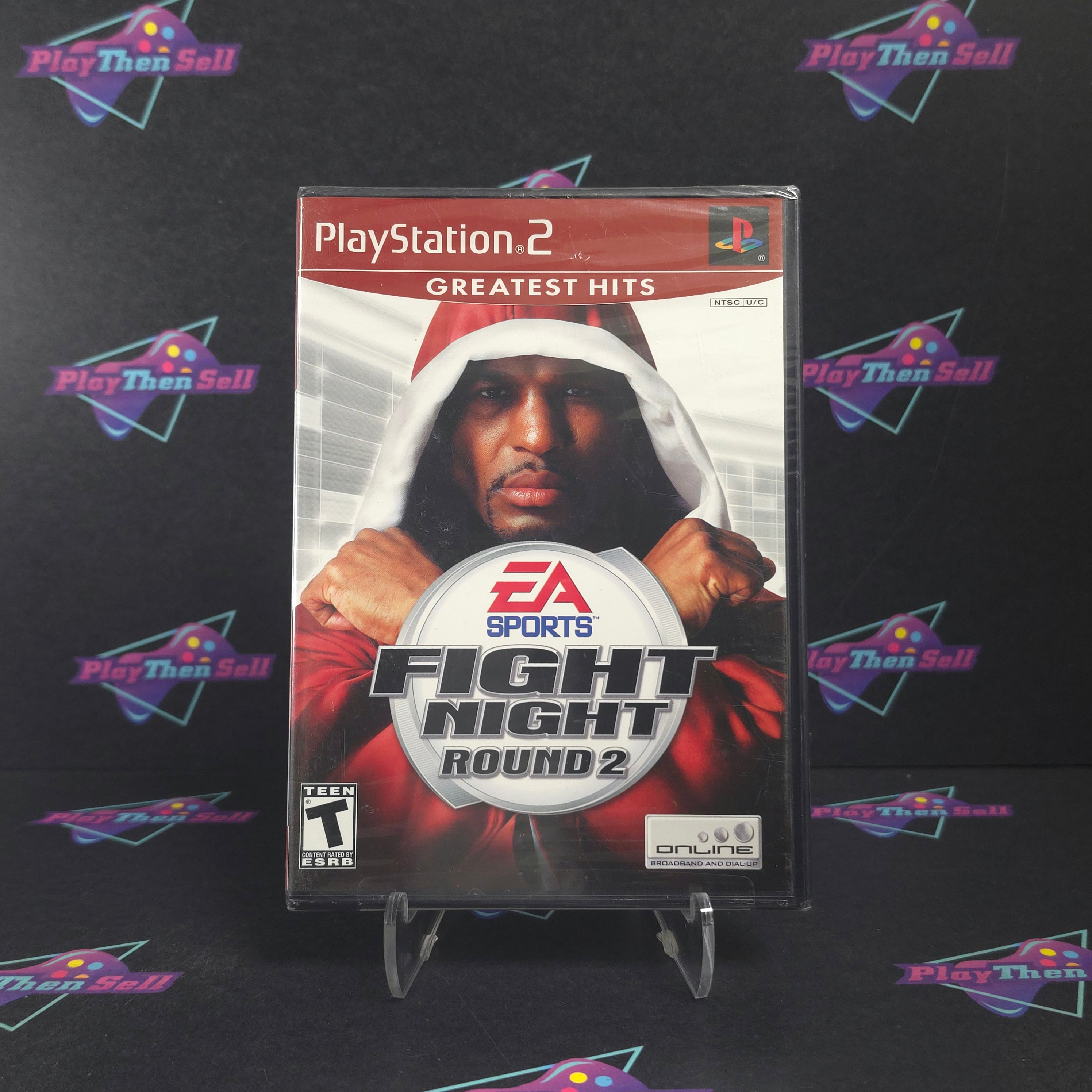 Fight Night Round 2 PS2 PlayStation 2 GH Sealed - Brand New