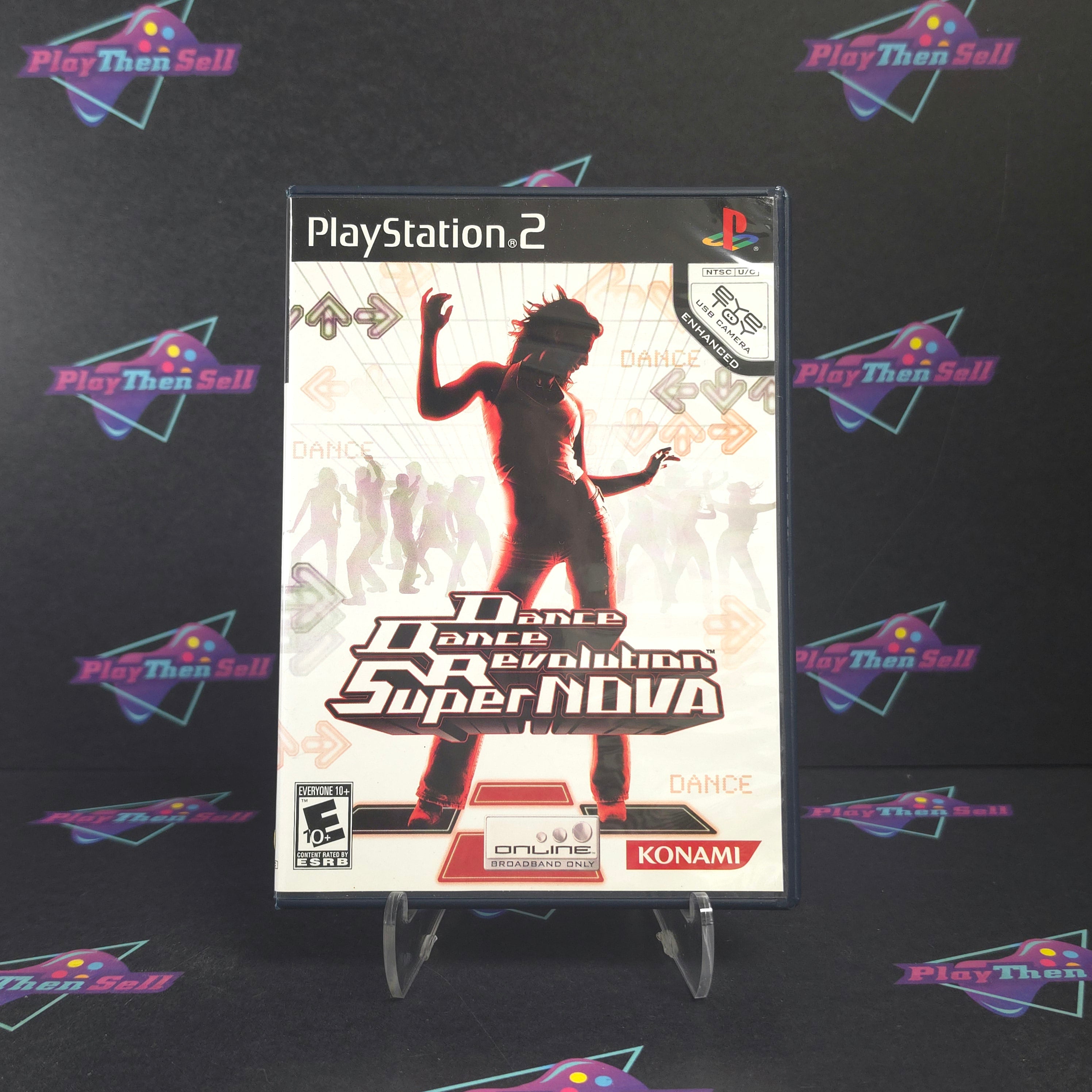 Dance Dance Revolution DDR Supernova PS2 PlayStation 2 + Bonus Disc CIB - Excellent