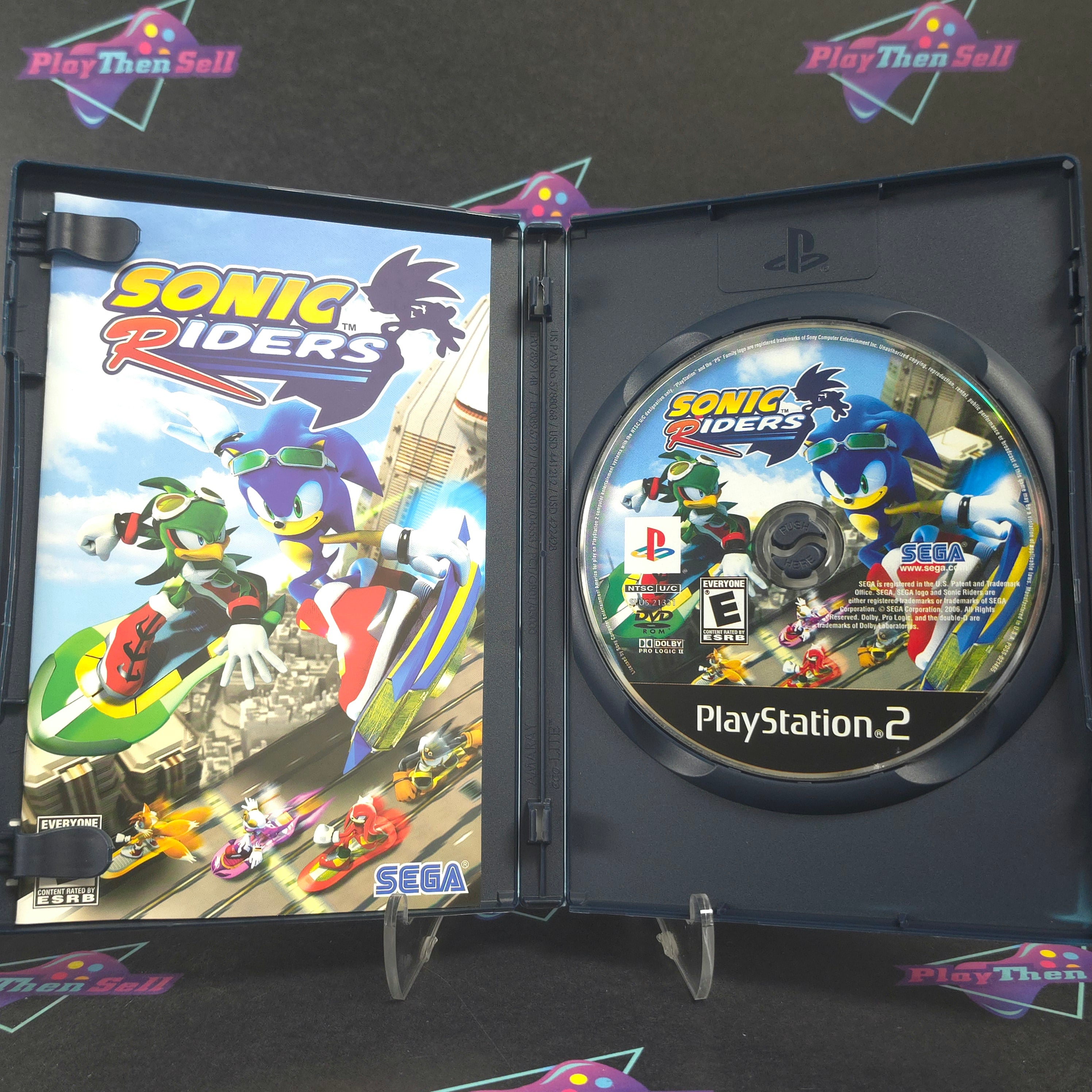 Sonic Riders PS2 PlayStation 2 Complete - Excellent
