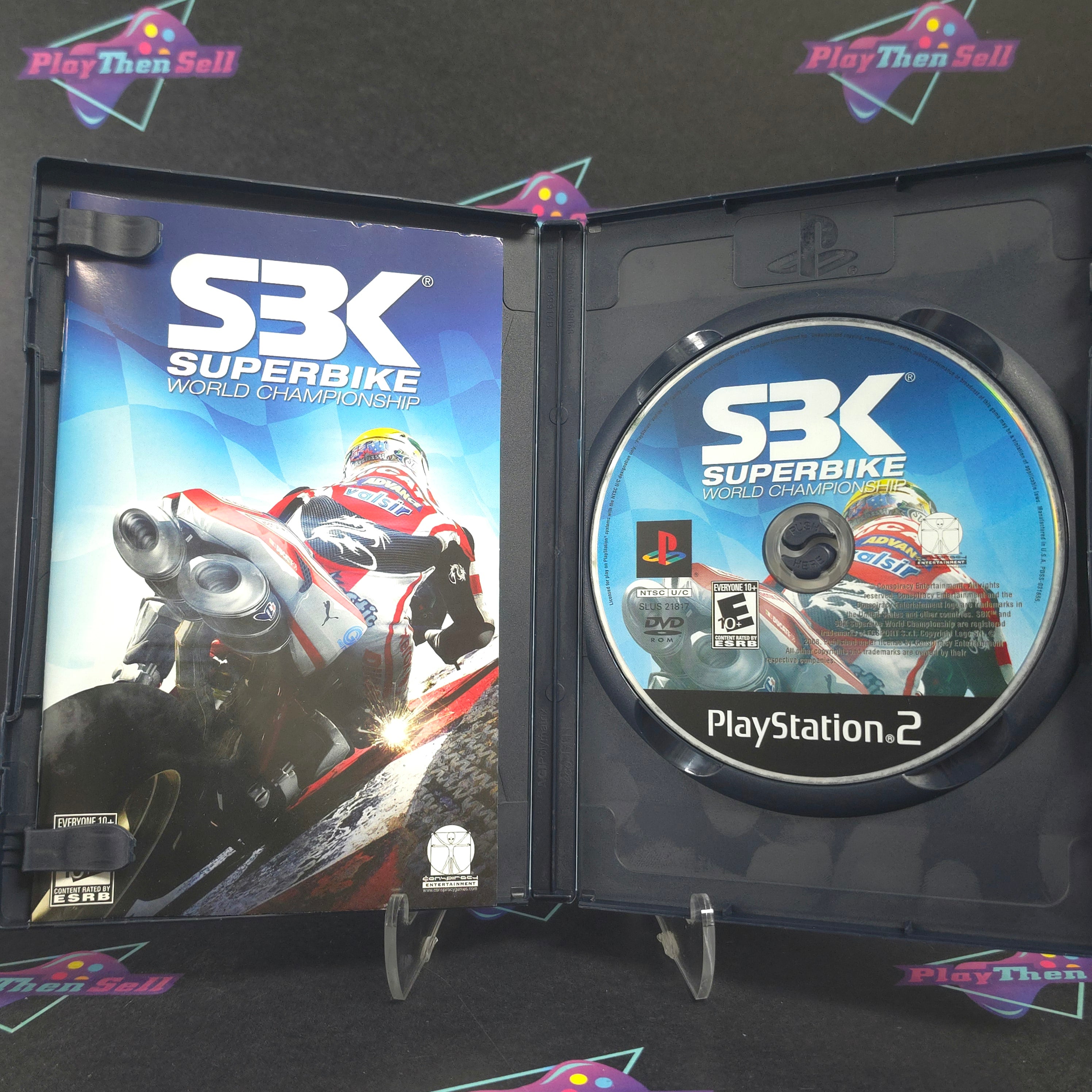 SBK Superbike World Championship PS2 PlayStation 2 CIB - Excellent
