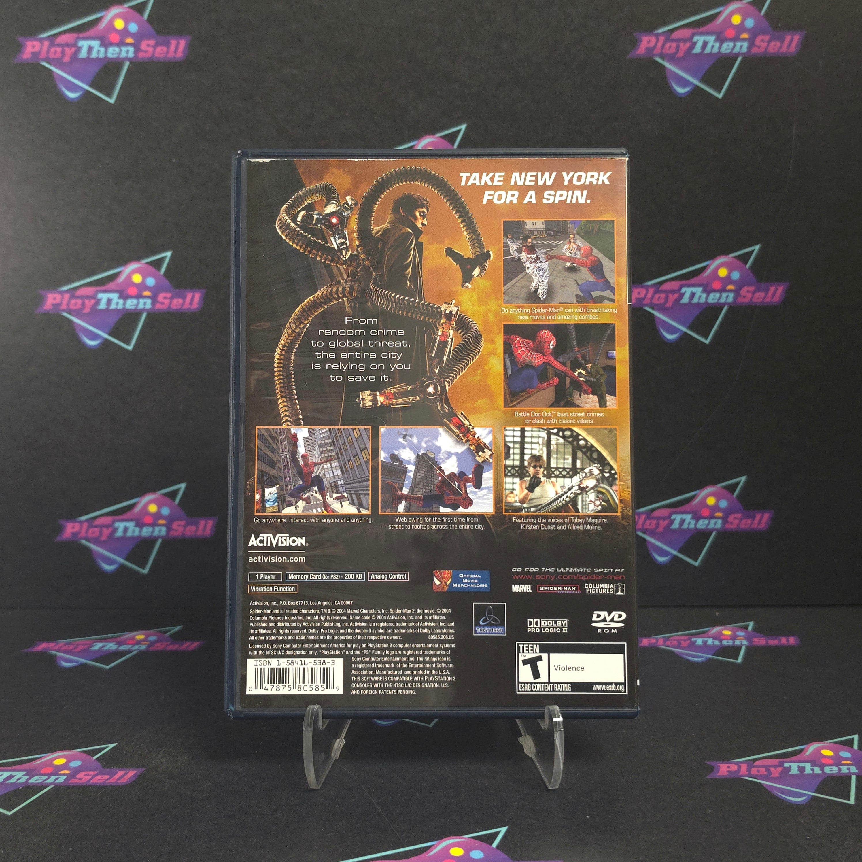Spider-Man 2 PS2 PlayStation 2 Complete - Excellent