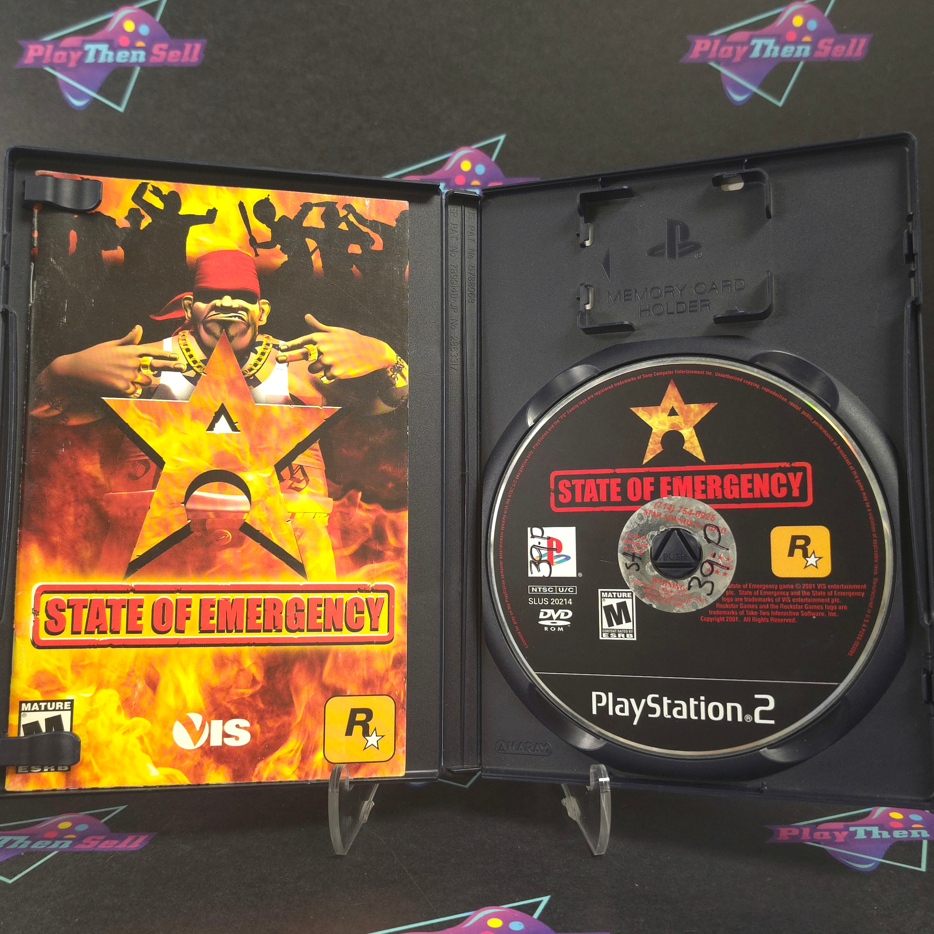State of Emergency PS2 PlayStation 2 + Reg Complete - Excellent