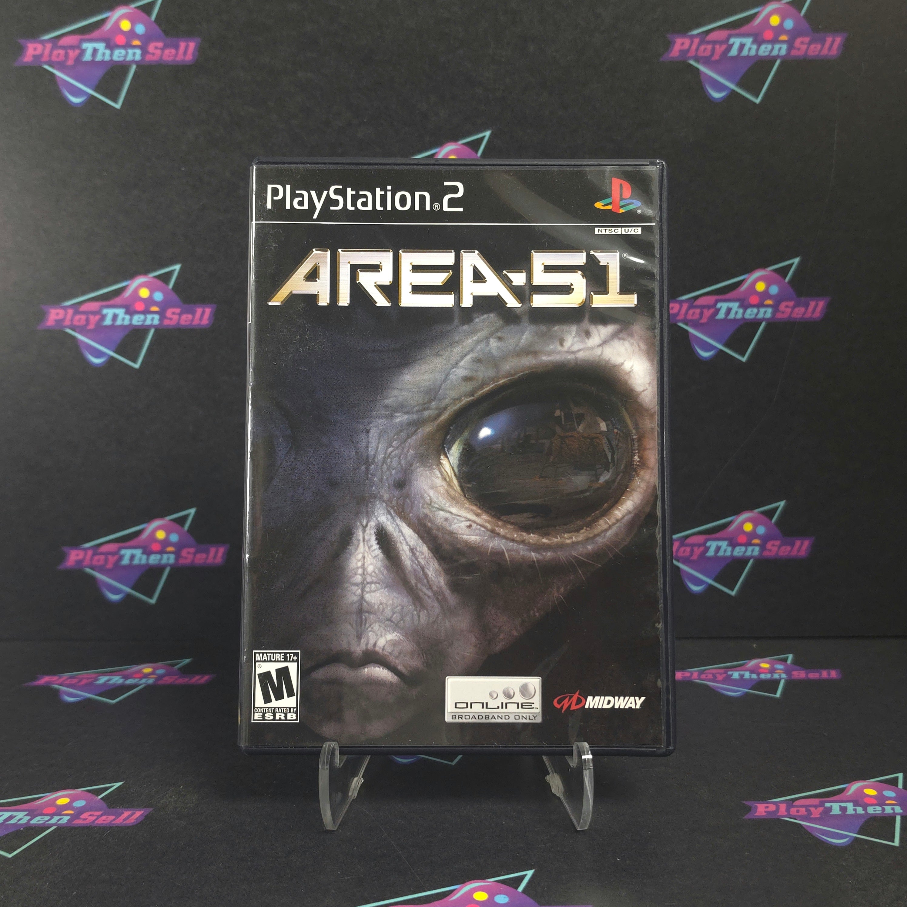 Area 51 PS2 PlayStation 2 + Reg Complete - Excellent