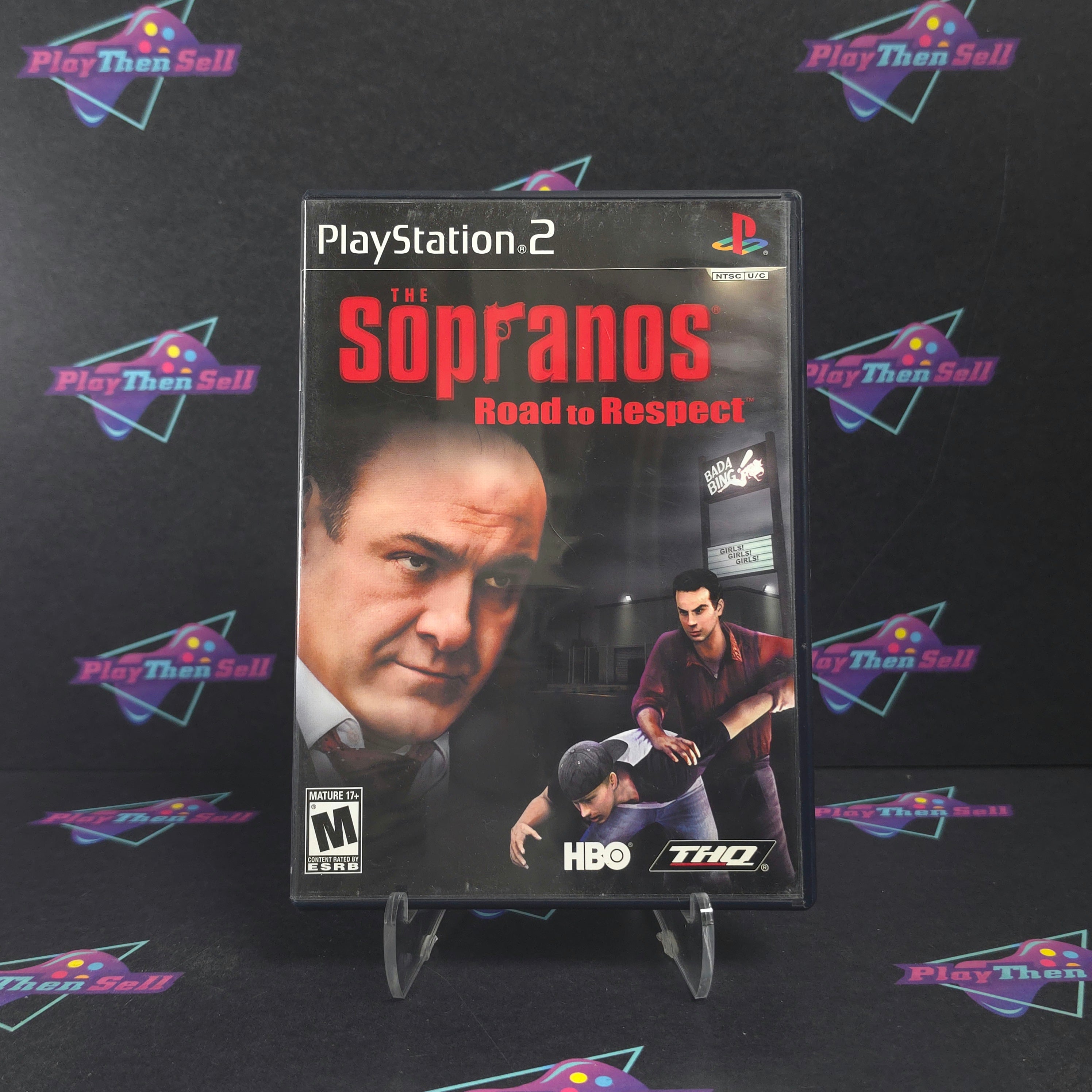 The Sopranos Road to Respect PS2 PlayStation 2 - Very Good