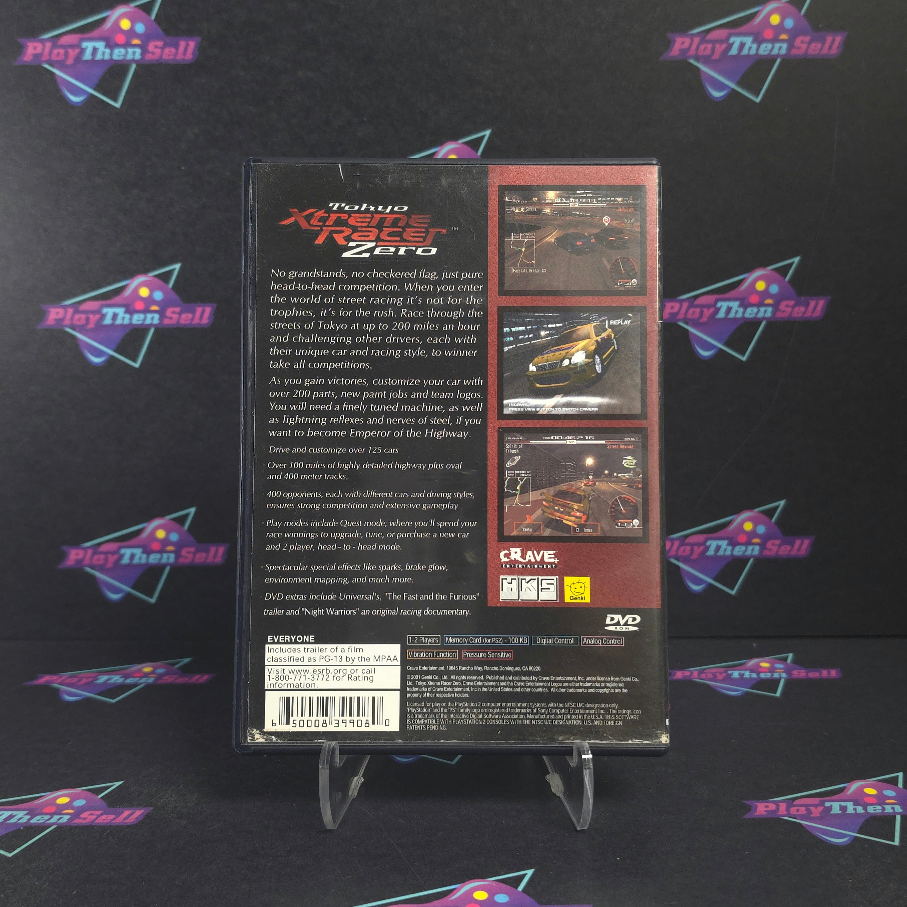Tokyo Xtreme Racer Zero PS2 PlayStation Complete - Very Good
