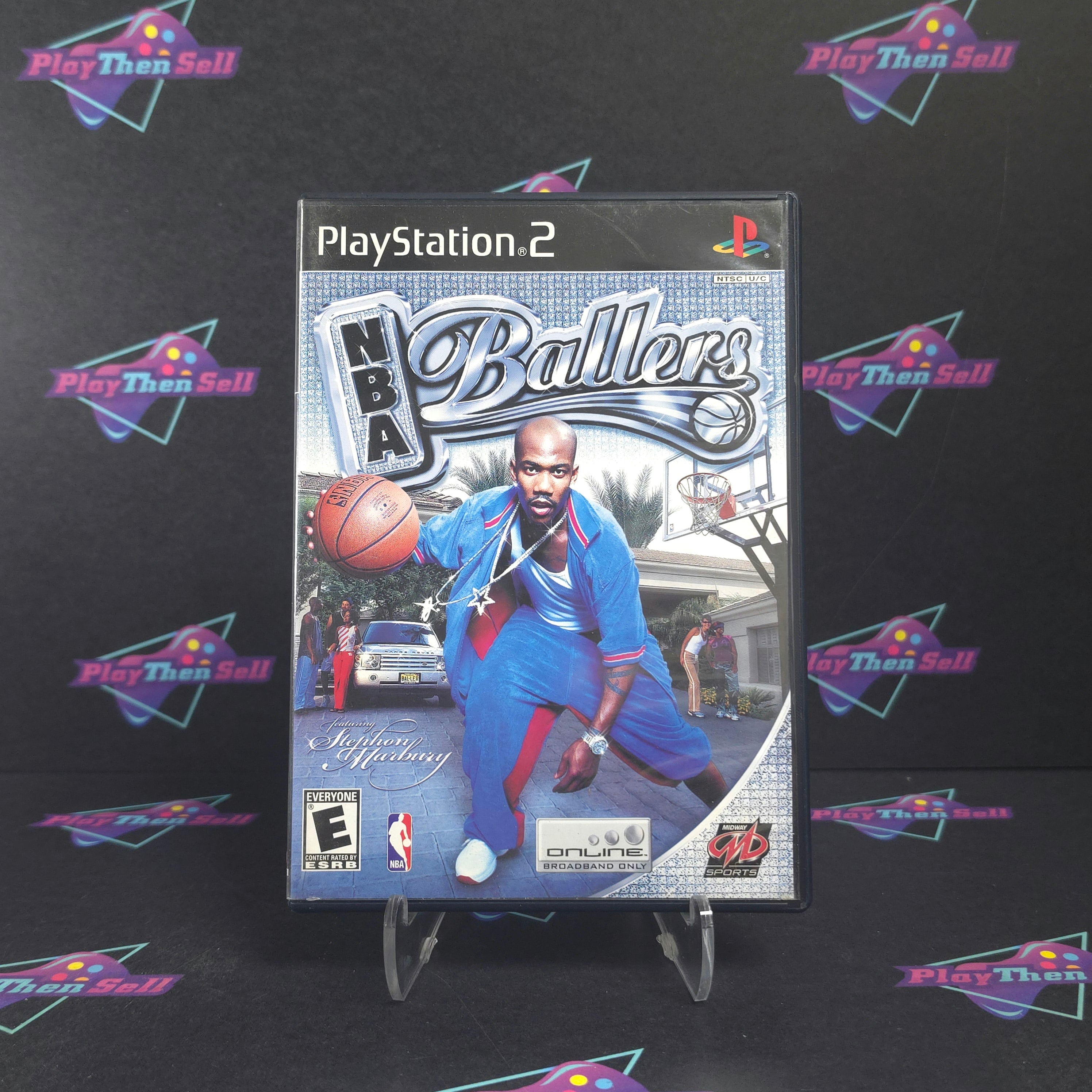 NBA Ballers PS2 PlayStation 2 Complete - Very Good