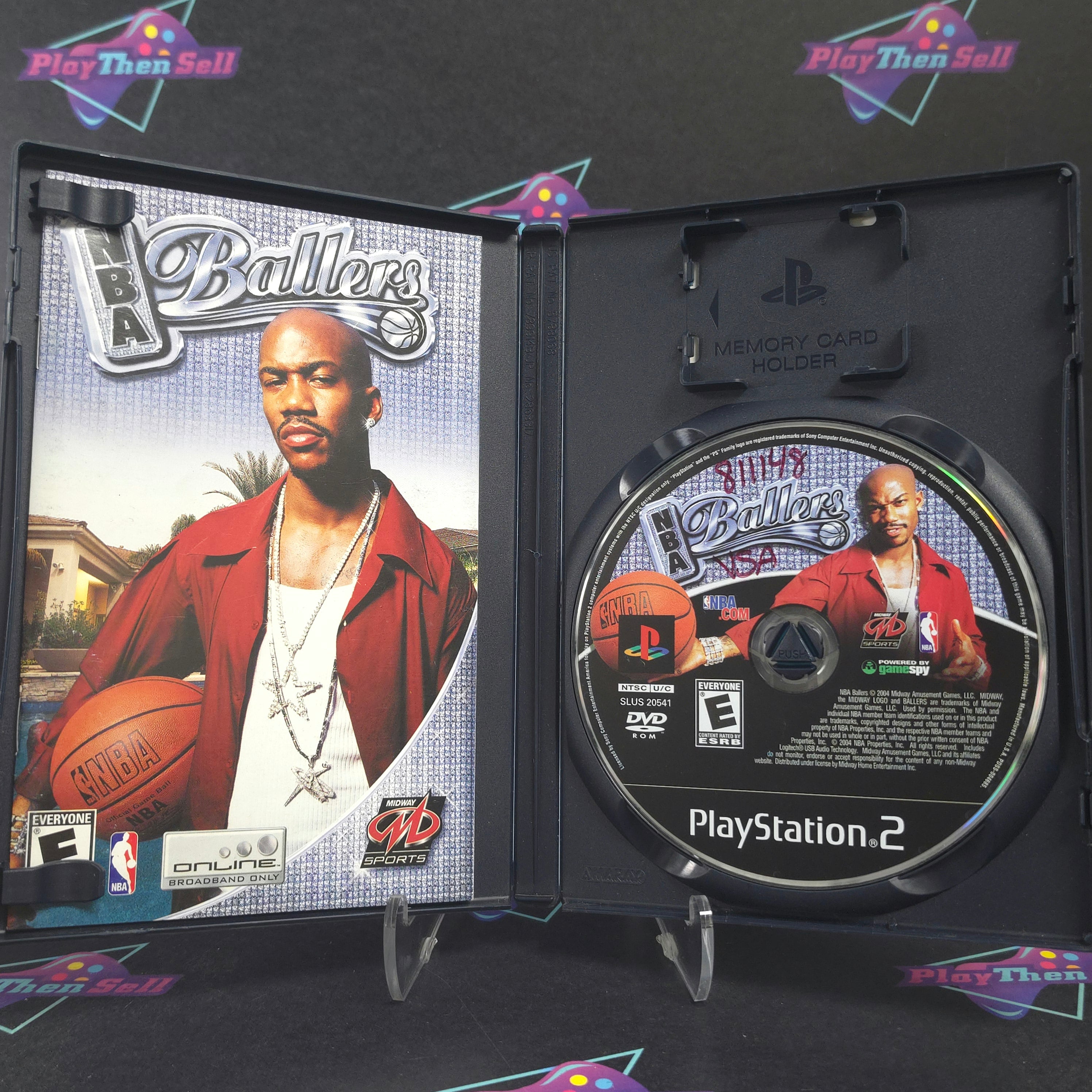 NBA Ballers PS2 PlayStation 2 Complete - Very Good