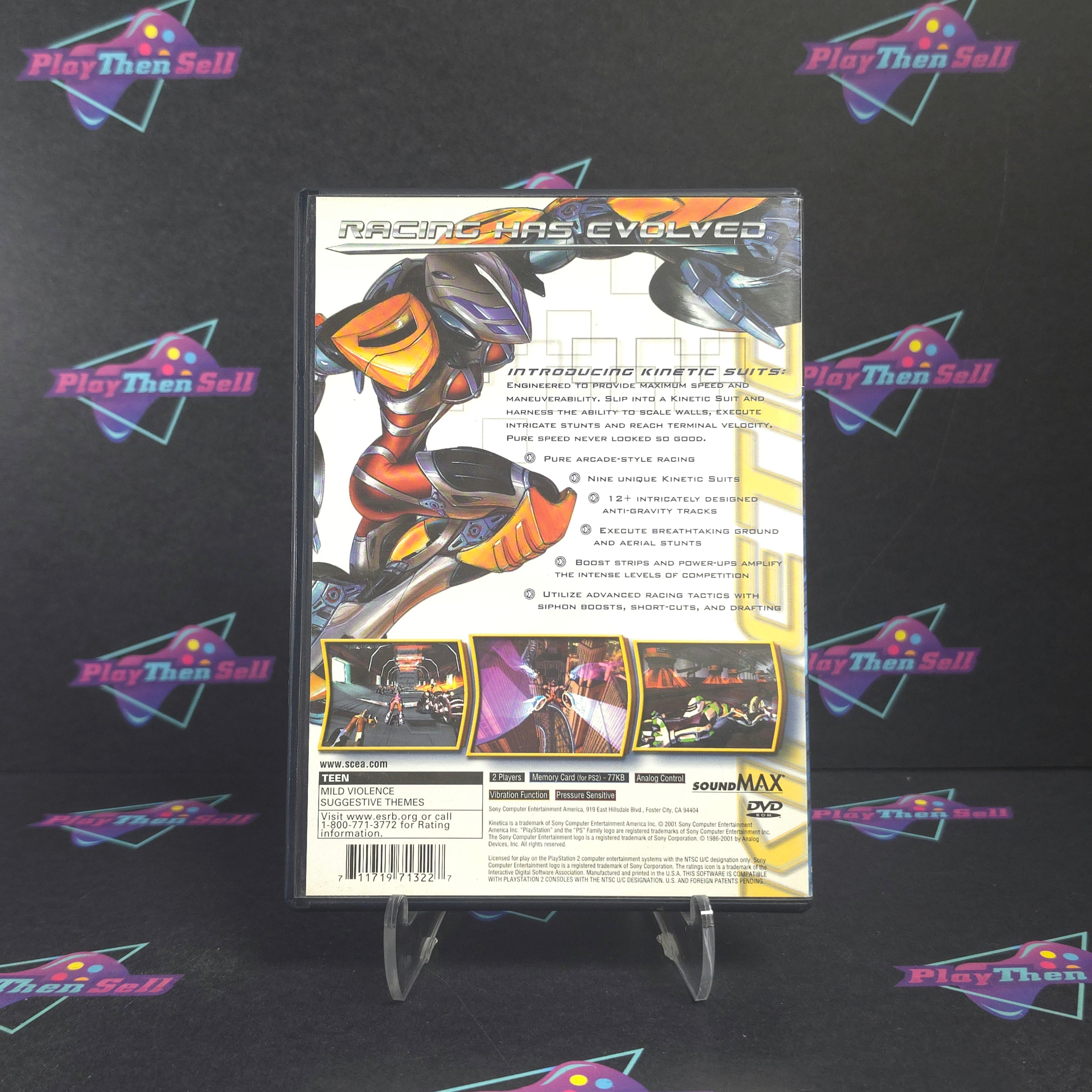 Kinetica PS2 PlayStation 2 - Very Good