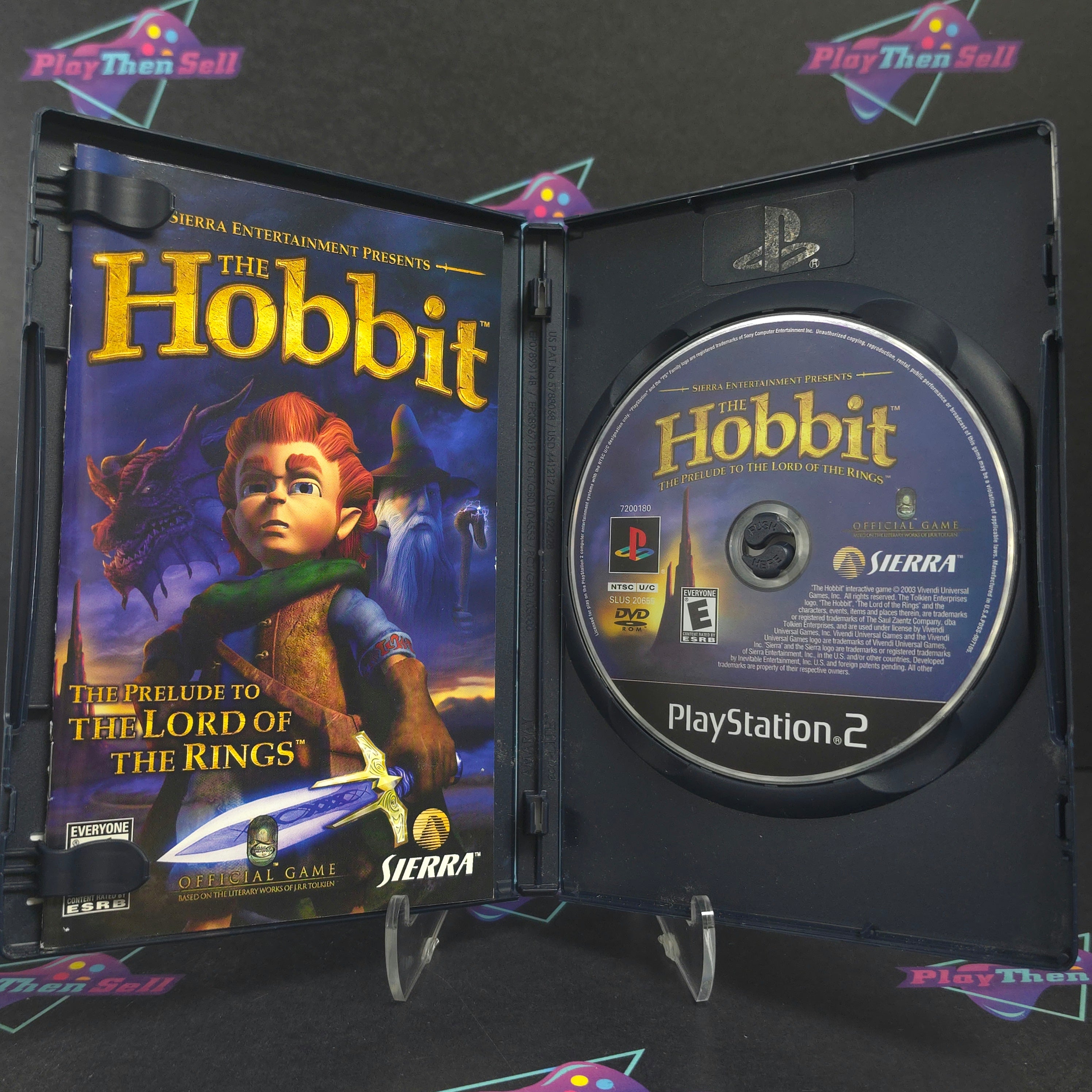 The Hobbit PS2 PlayStation 2 + Reg Complete - Very Good
