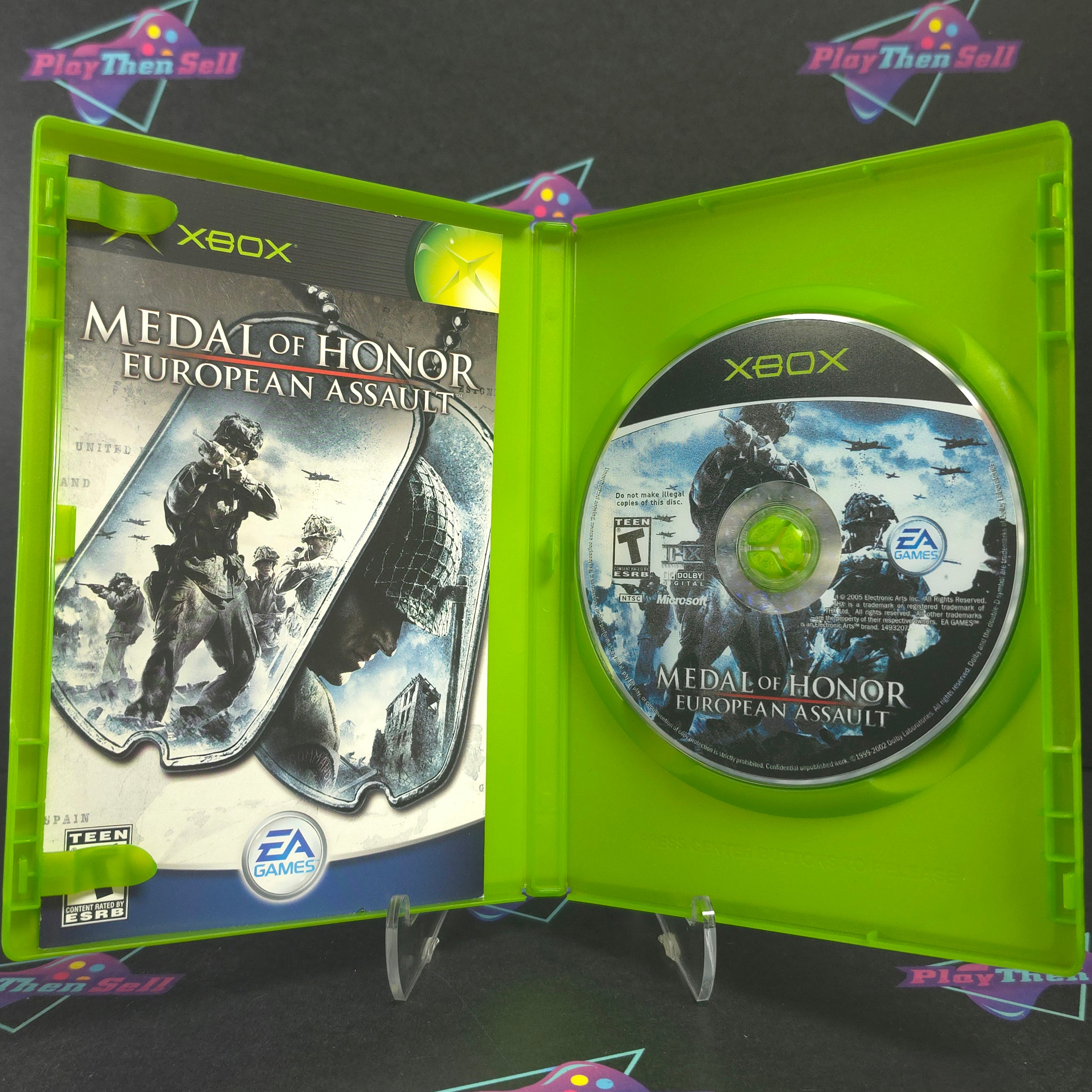 Medal of Honor European Assault Xbox Complete - Very Good