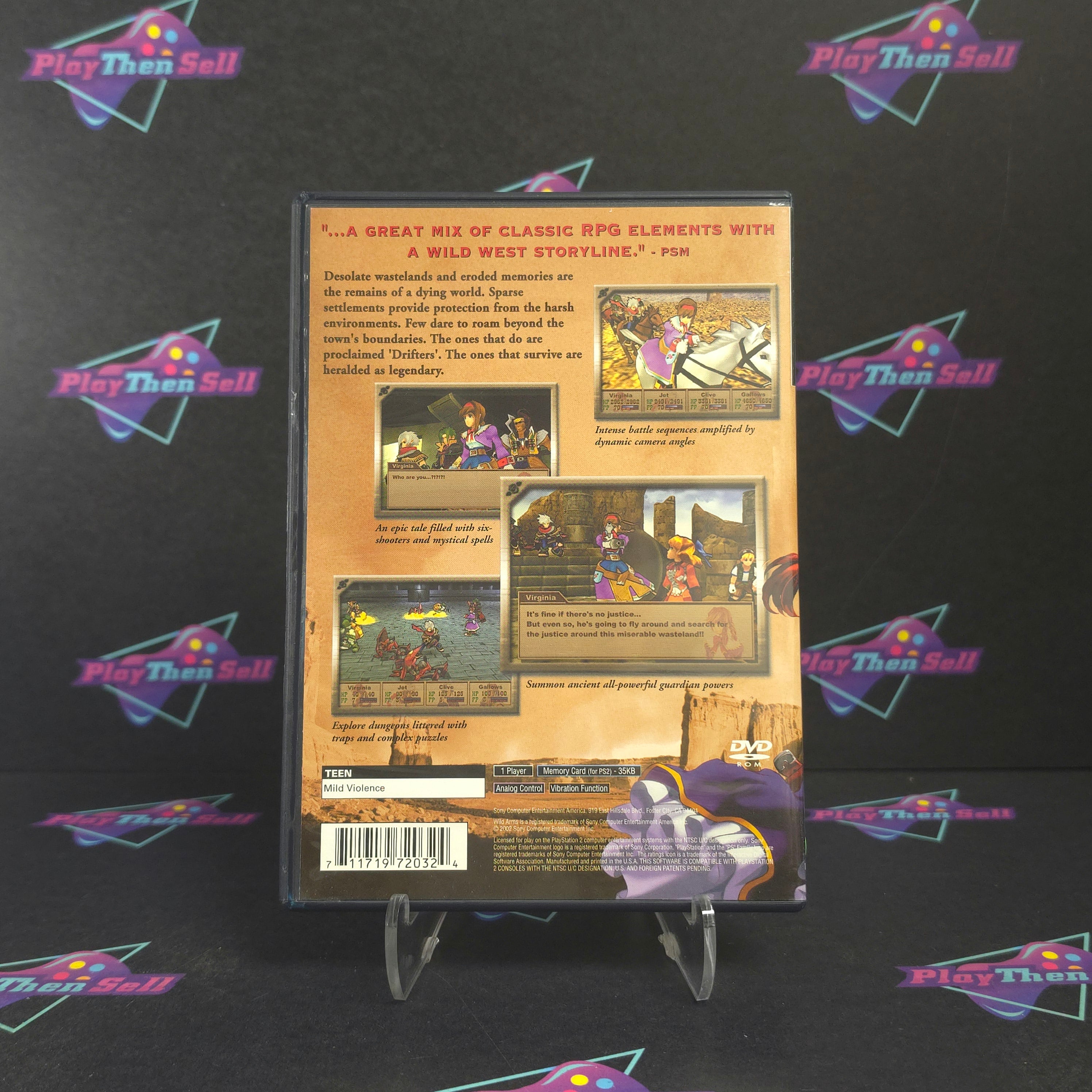 Wild Arms 3 PS2 PlayStation 2 - Very Good