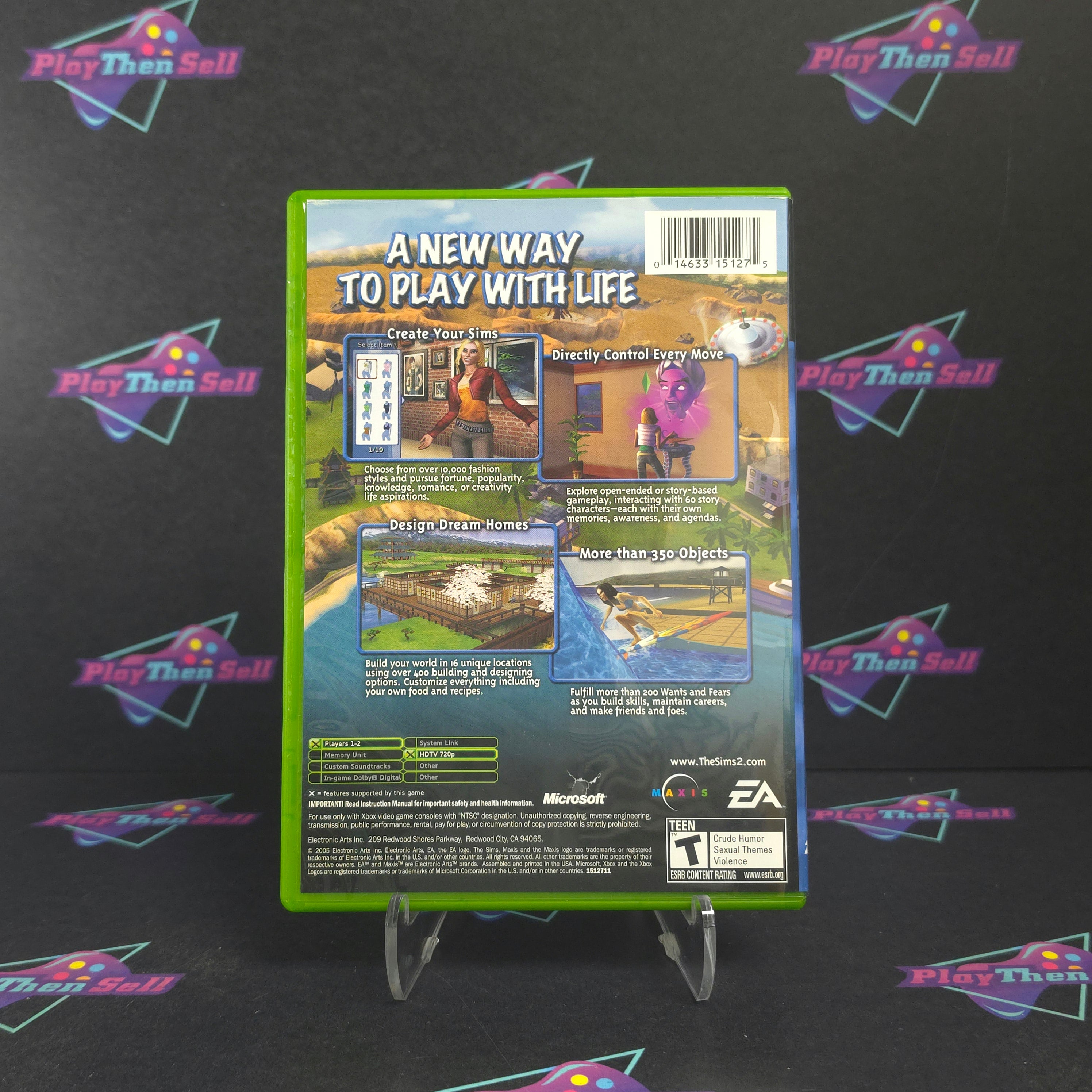 The Sims 2 Xbox Complete - Very Good