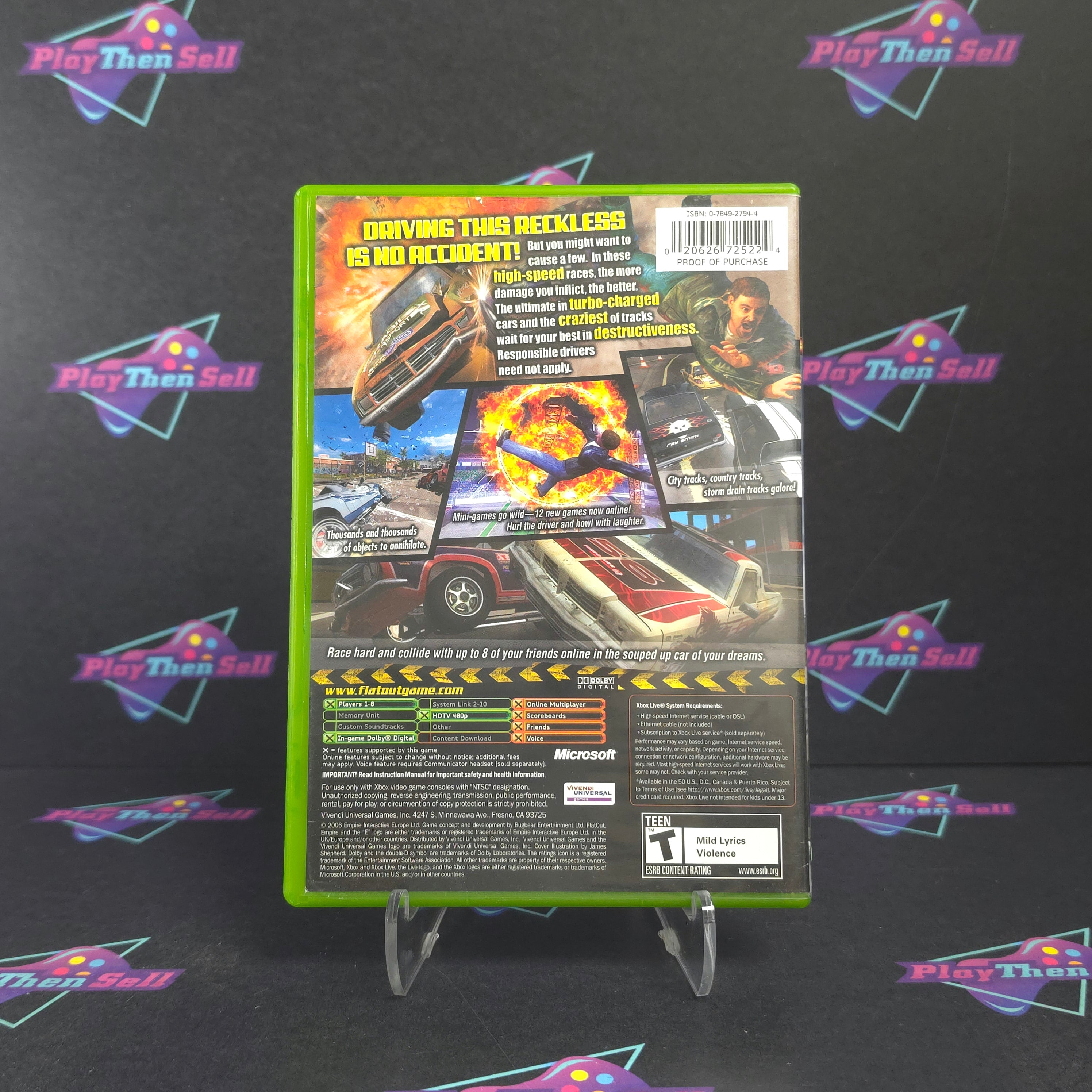 Flatout 2 Xbox Complete - Very Good