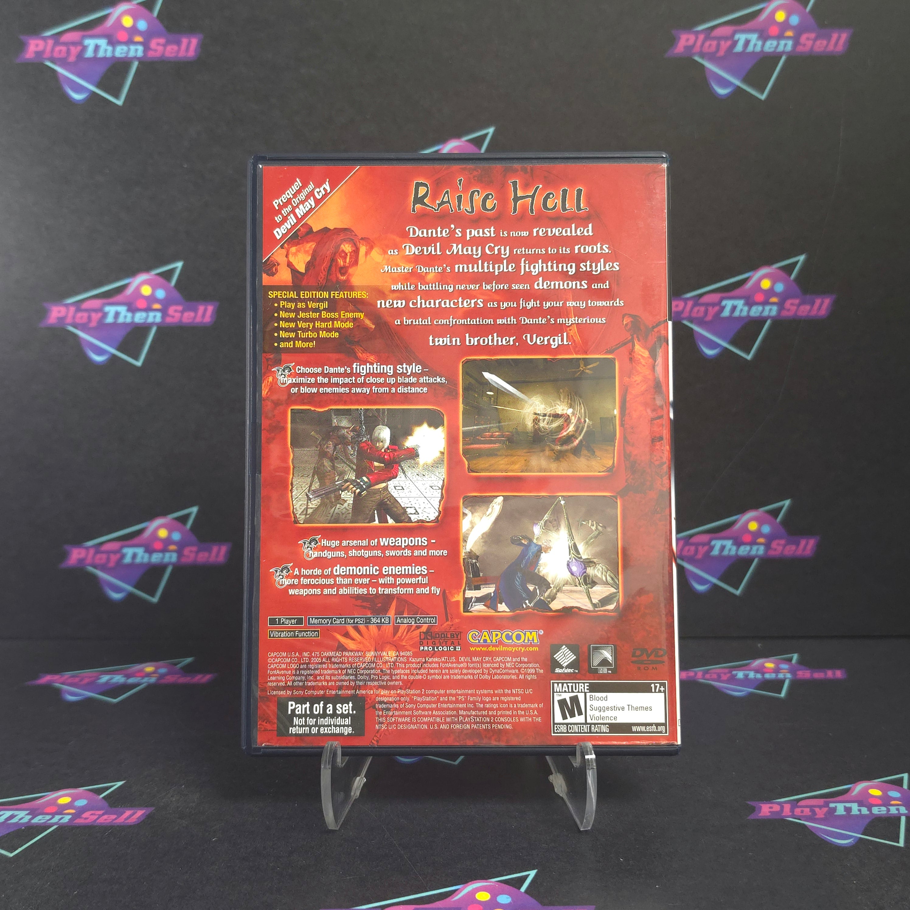 Devil May Cry 3 Special Edition PS2 PlayStation 2 Complete - Excellent