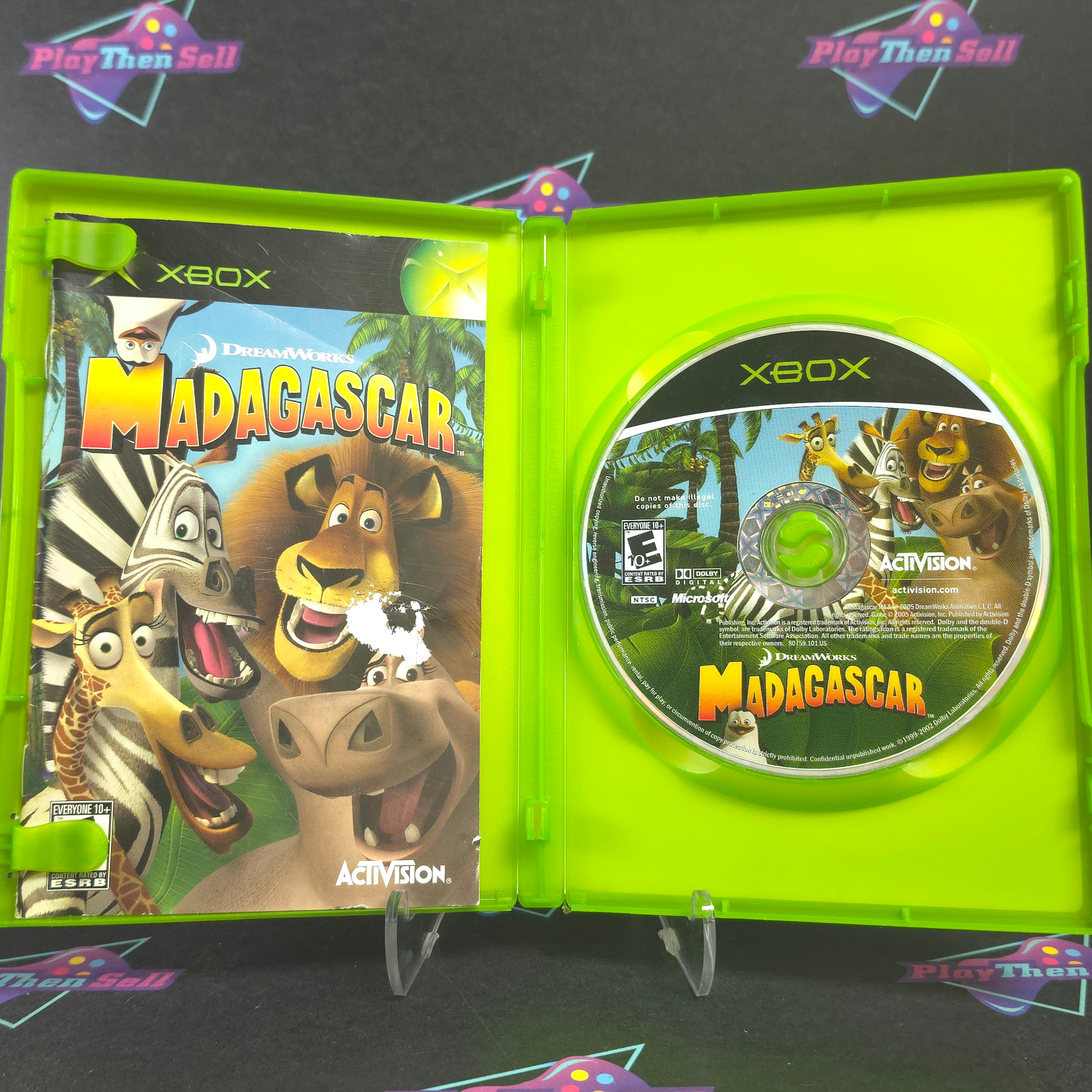 Madagascar Xbox Complete - Very Good