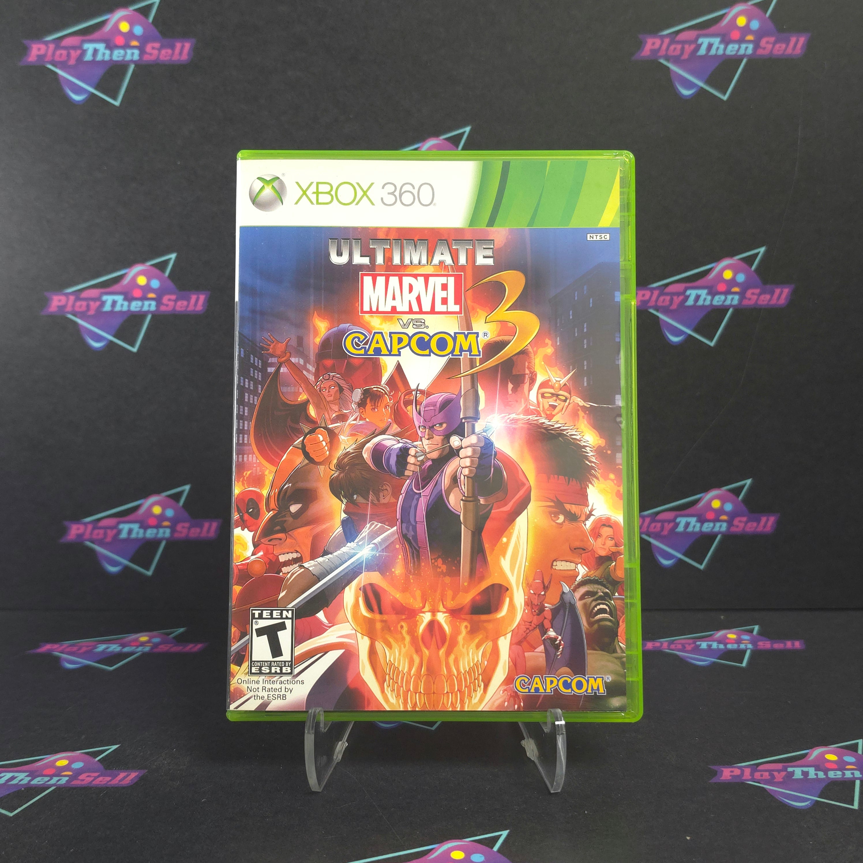 Ultimate Marvel vs Capcom 3 Xbox 360 Complete - Excellent