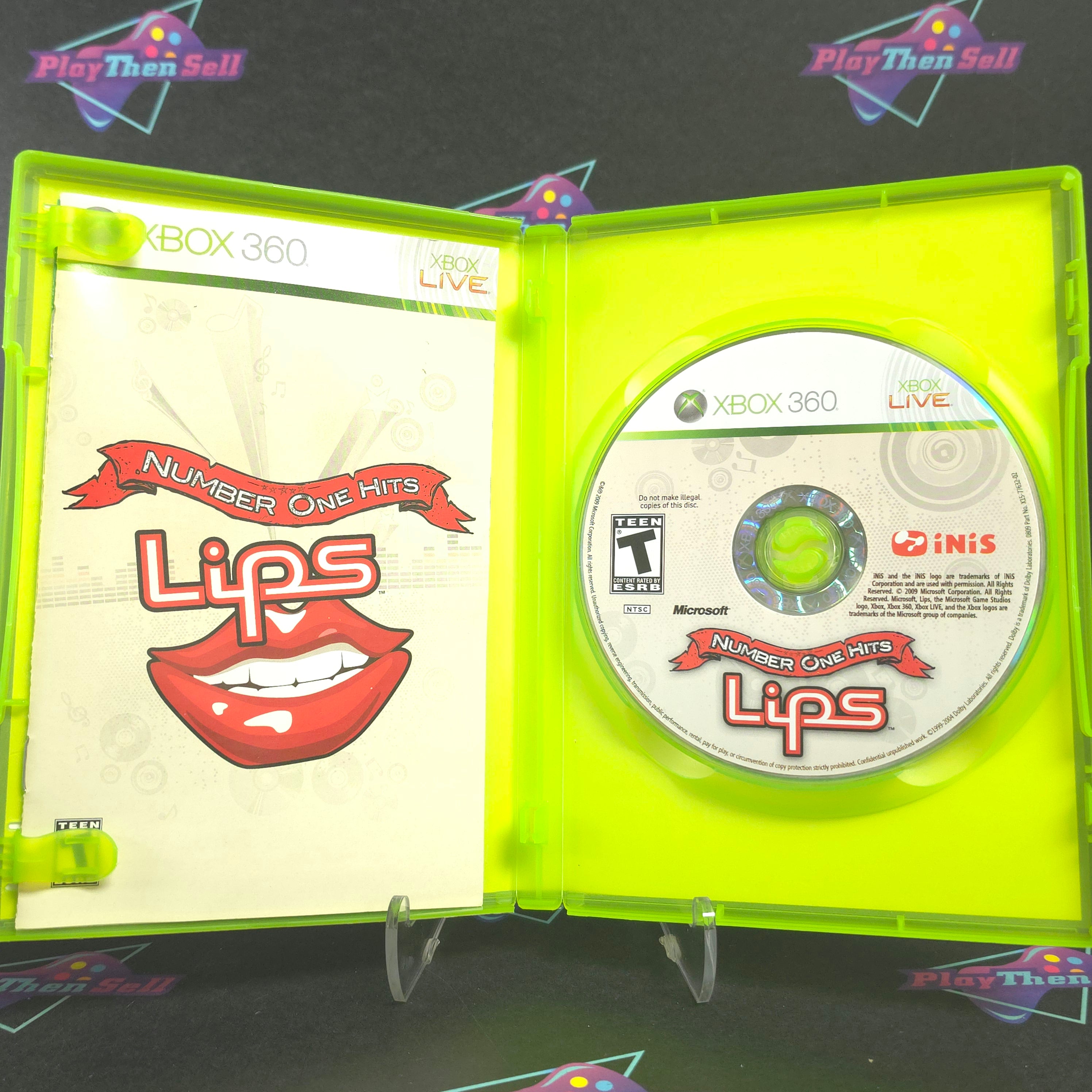 Lips Number One Hits Xbox 360 Complete - Excellent
