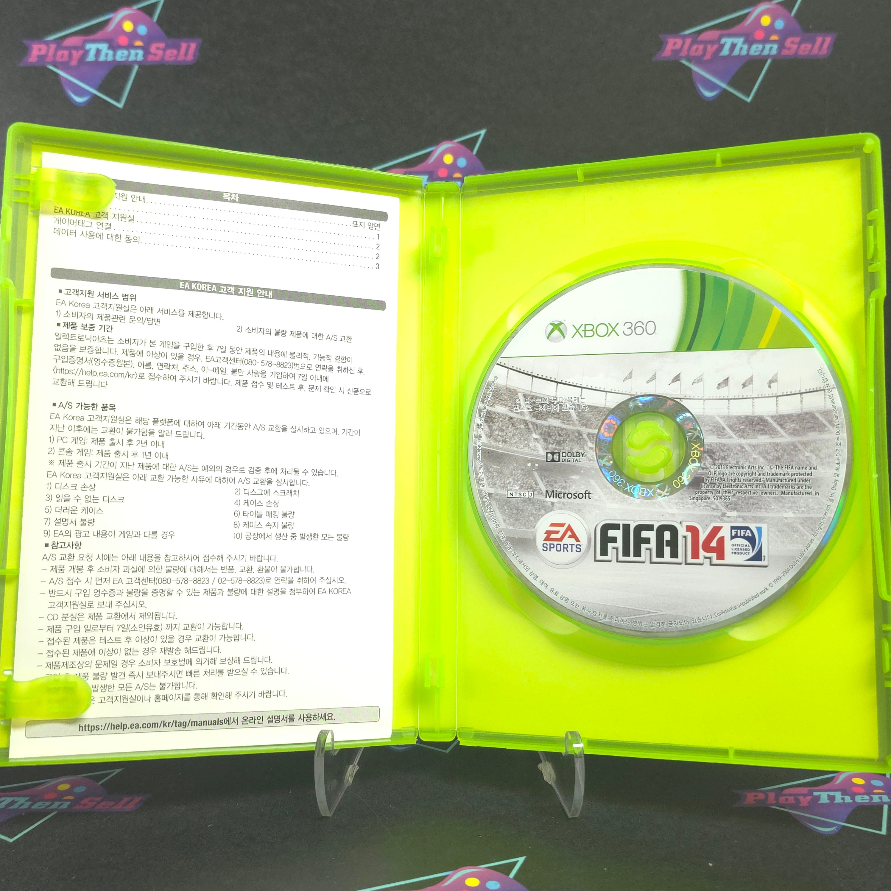 FIFA Soccer 14 Xbox 360 Korean Version CIB - Excellent