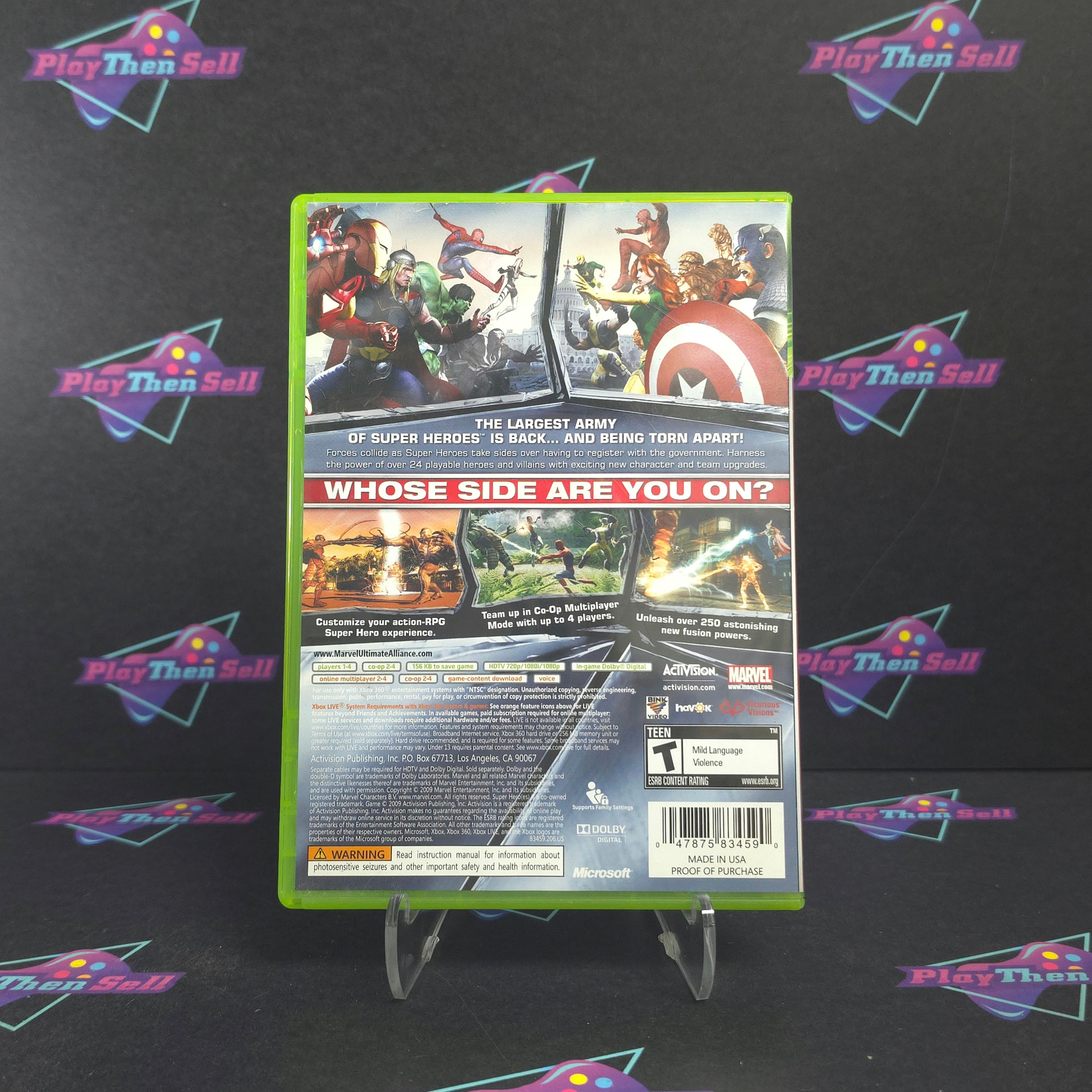Marvel Ultimate Alliance 2 Xbox 360 - Very Good