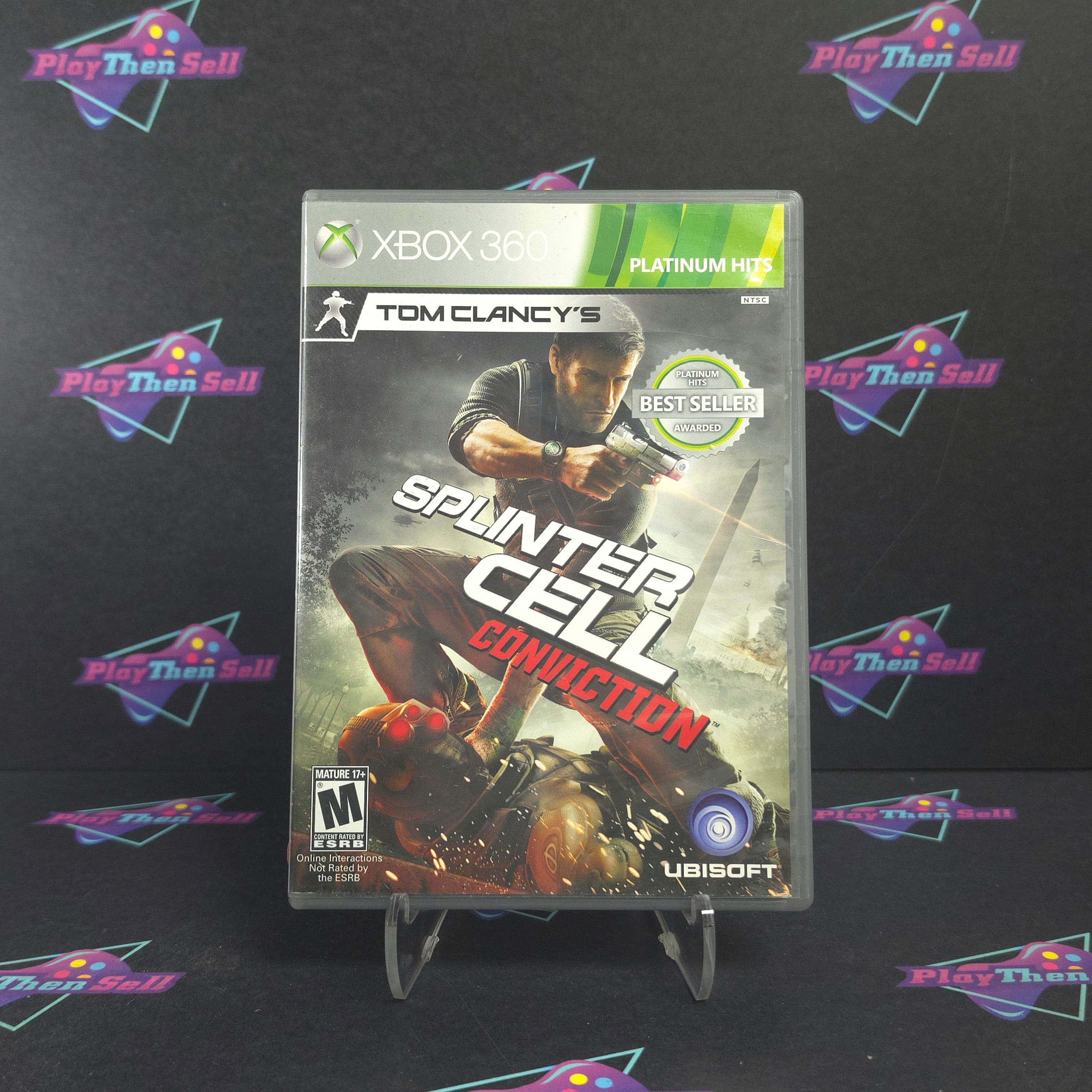 Tom Clancy's Splinter Cell Conviction Xbox 360 PH Complete - Very Good