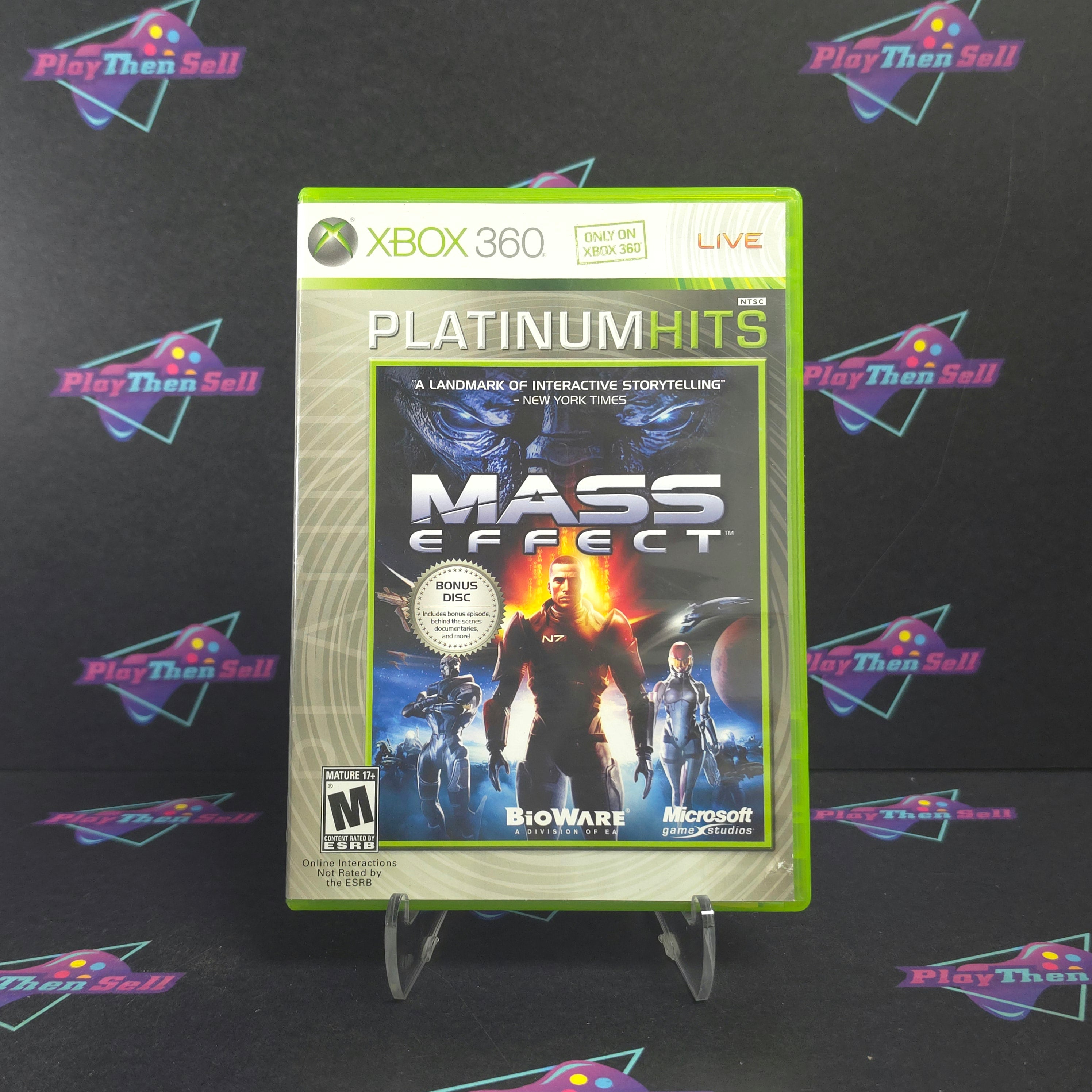 Mass Effect Xbox 360 PH + Bonus Disc Complete - Very Good