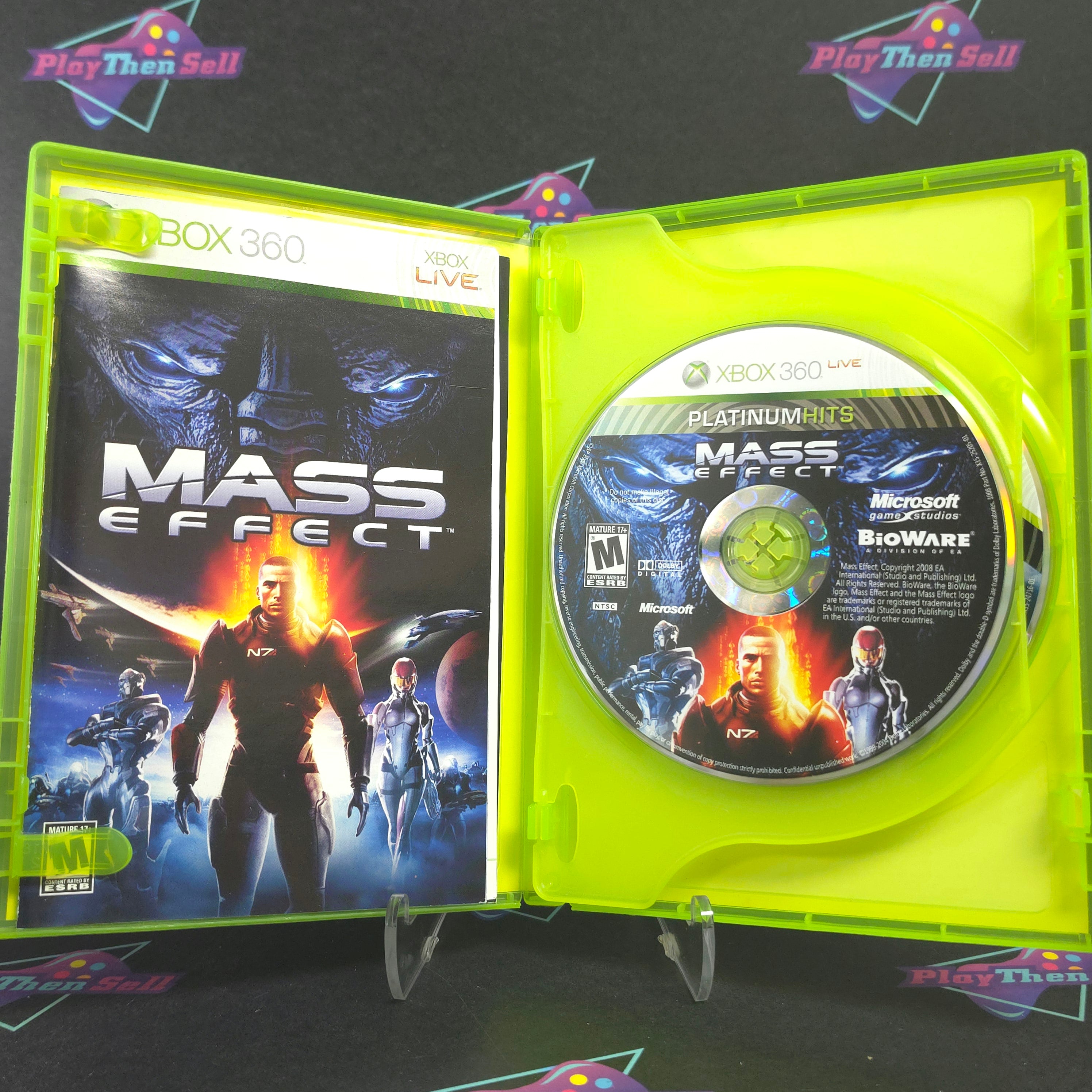 Mass Effect Xbox 360 PH + Bonus Disc Complete - Very Good