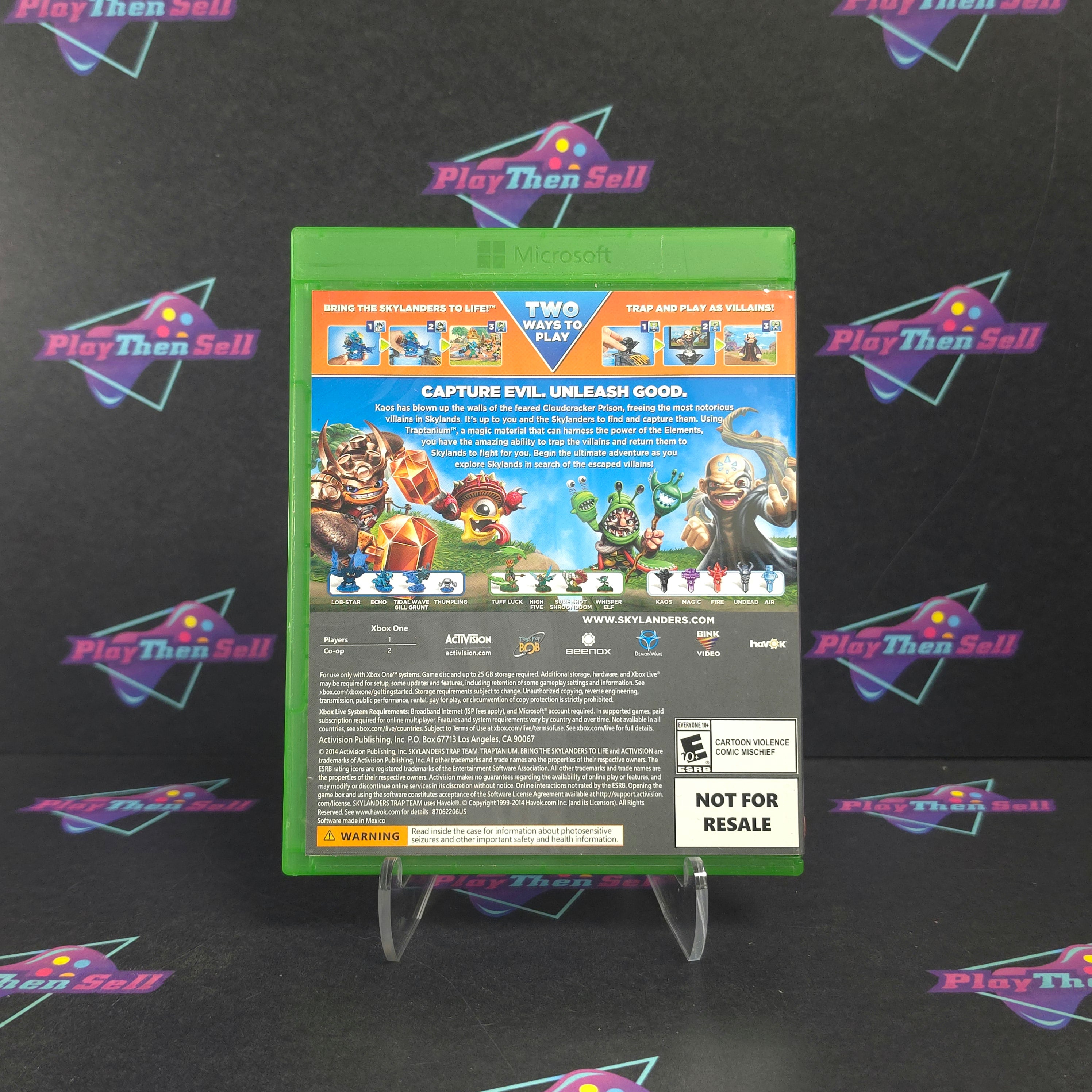 Skylanders Trap Team Xbox One Complete - Very Good
