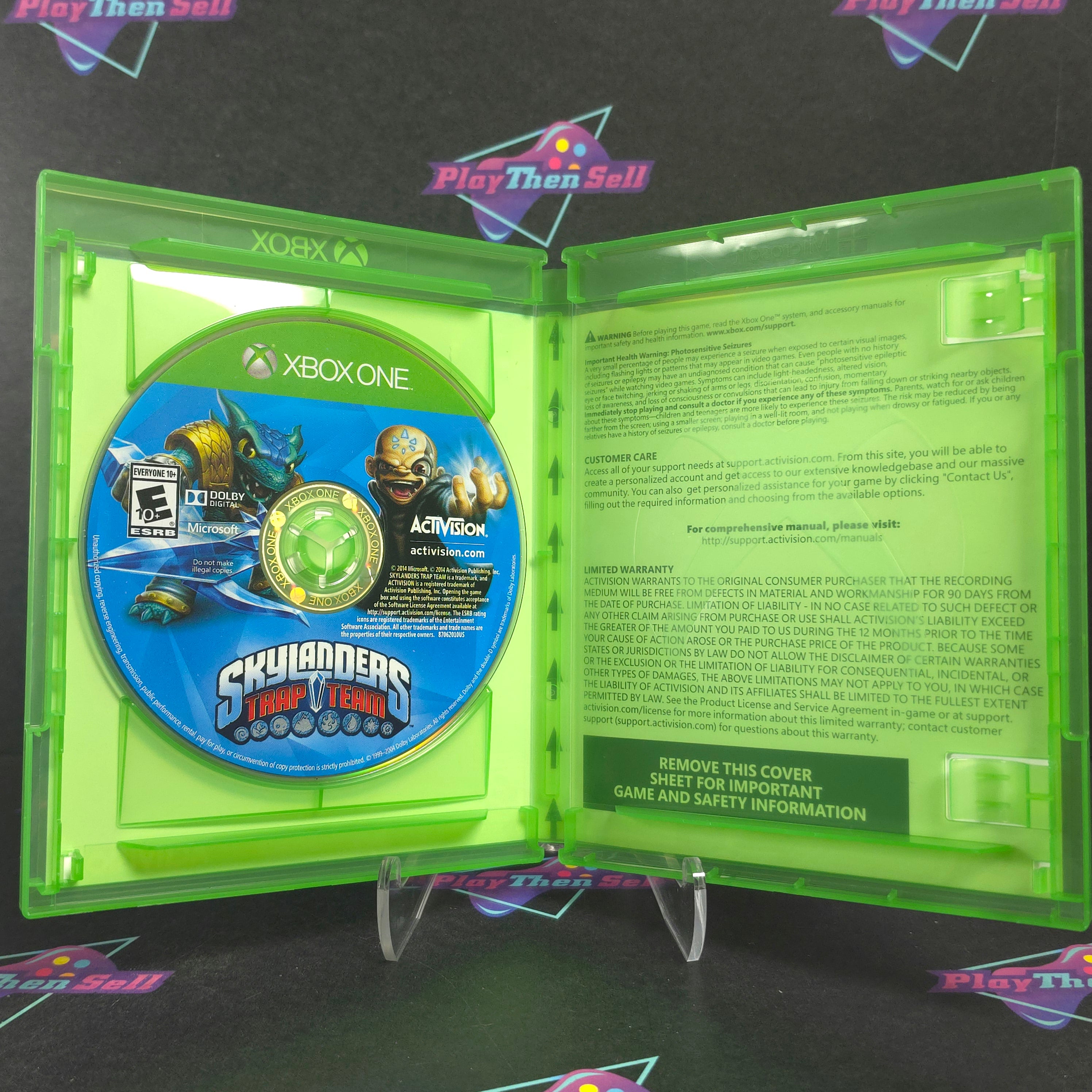 Skylanders Trap Team Xbox One Complete - Very Good