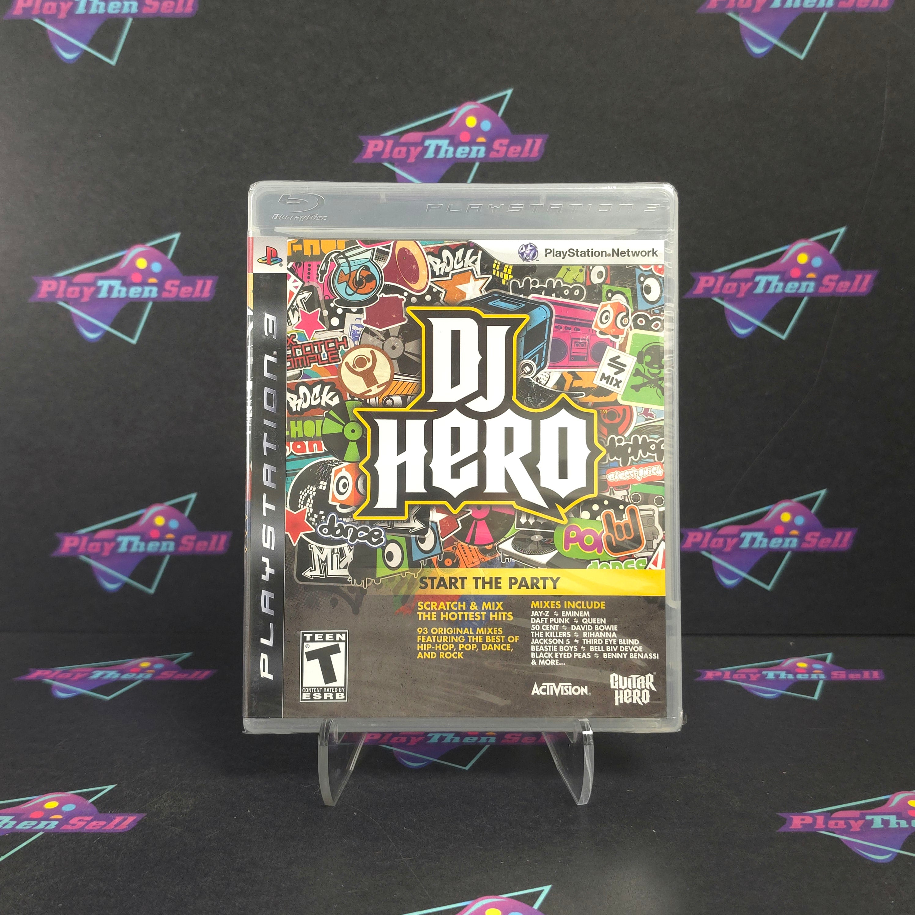 DJ Hero PS3 PlayStation 3 Sealed - Excellent