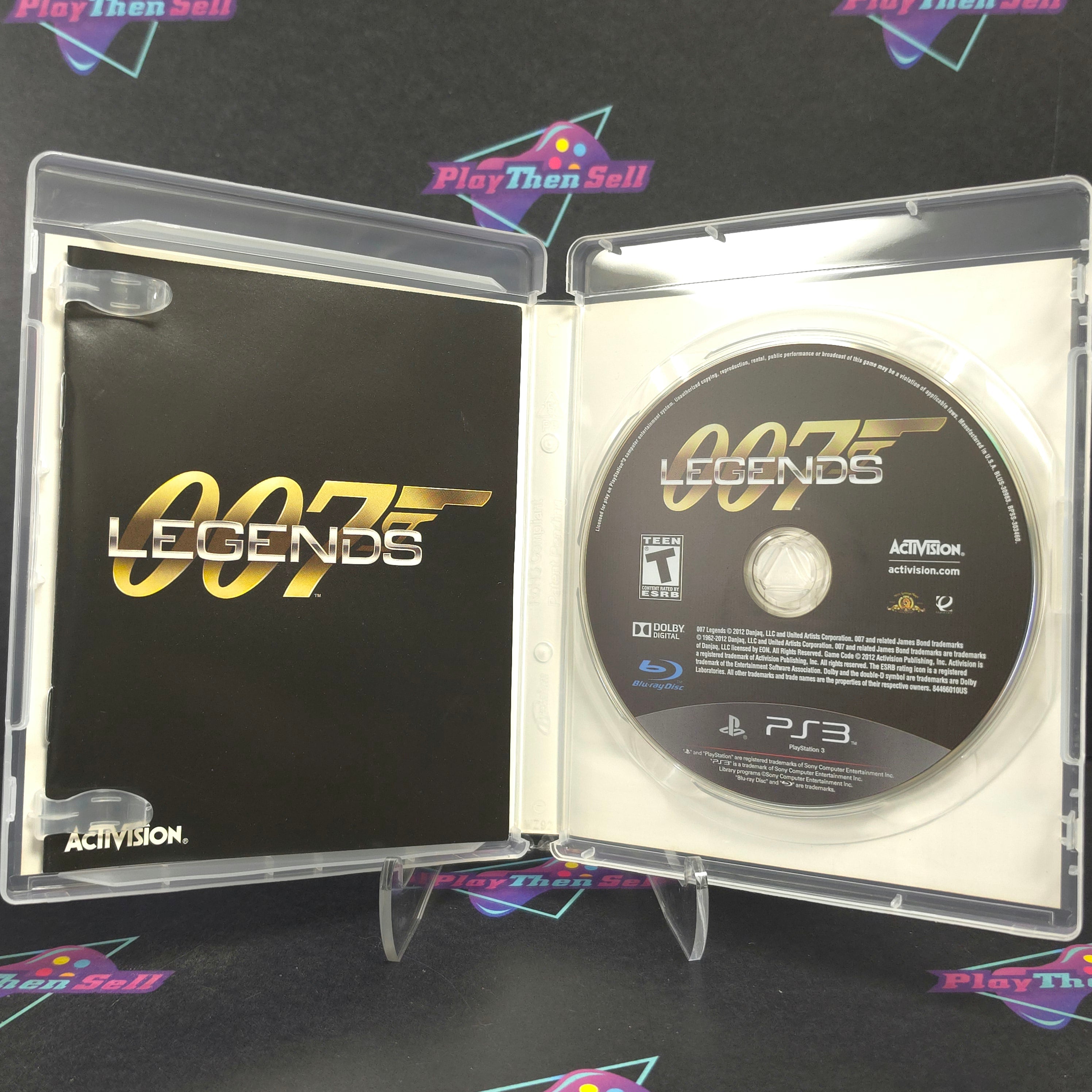 007 Legends PS3 PlayStation 3 Complete - Excellent