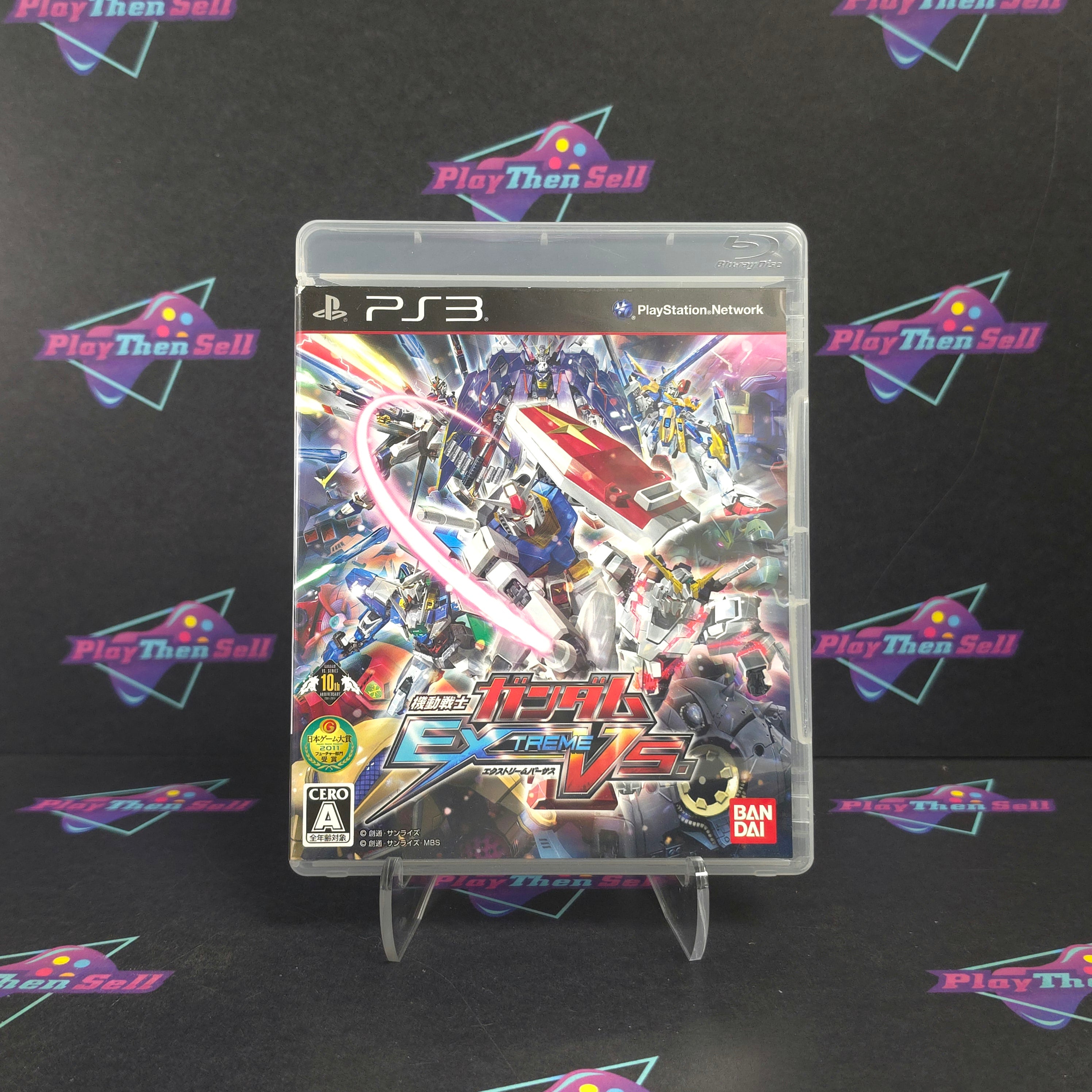 Mobile Suit Gundam Extreme Vs PS3 PlayStation 3 Japan Import CIB - Very Good