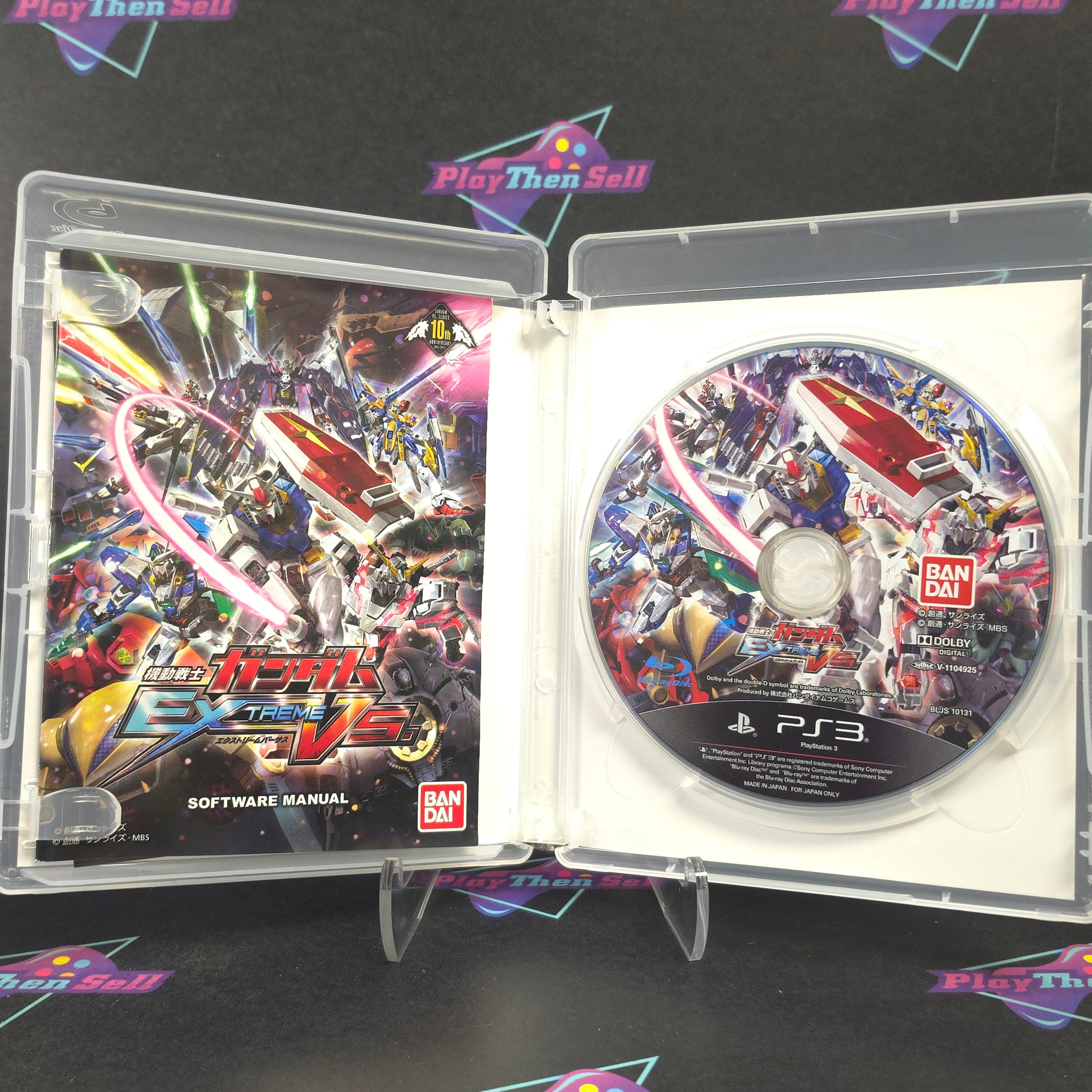 Mobile Suit Gundam Extreme Vs PS3 PlayStation 3 Japan Import CIB - Very Good