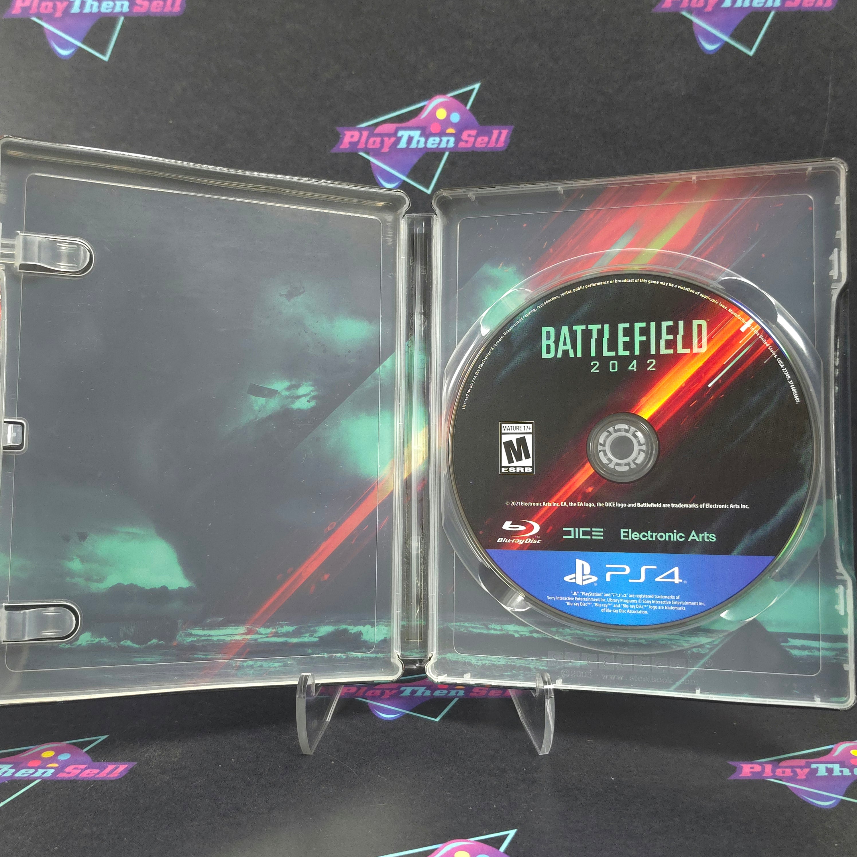 Battlefield 2042 Steelbook PS4 PlayStation 4 Complete - Excellent
